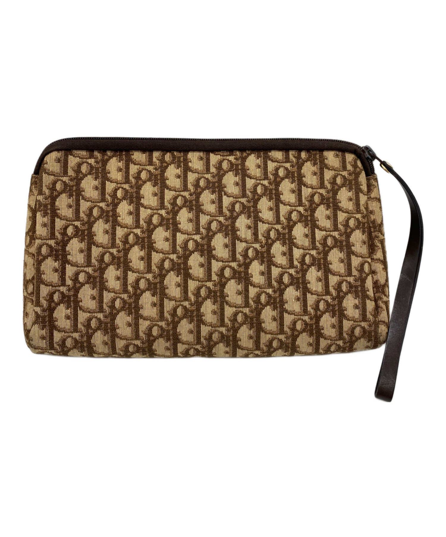 クリスチャンディオール　クラッチバッグ ブラウン 中古・古着通販】Christian Dior (クリスチャン ディオール