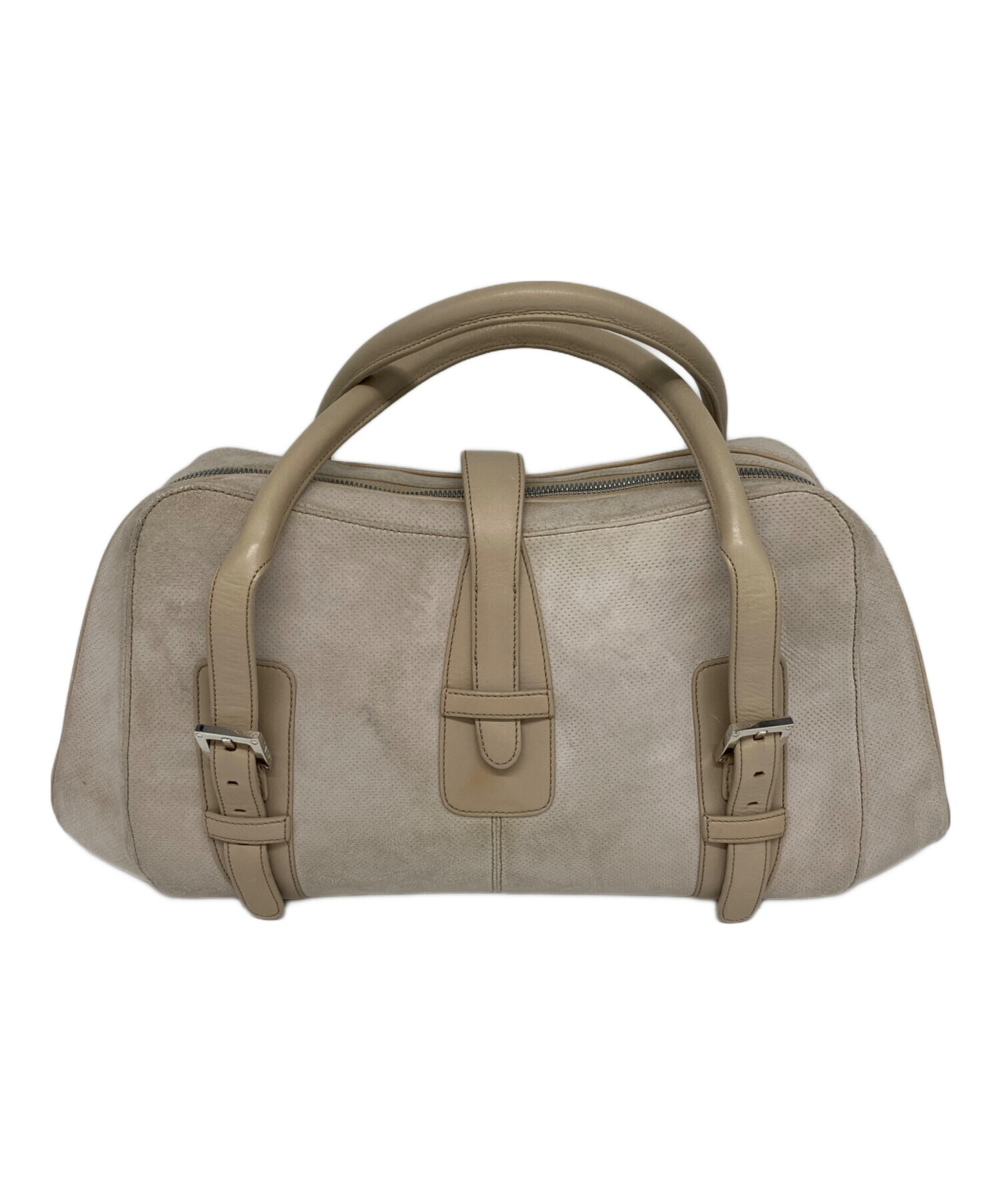 中古・古着通販】LOEWE (ロエベ) LOEWE ハンドバッグ ベージュ 