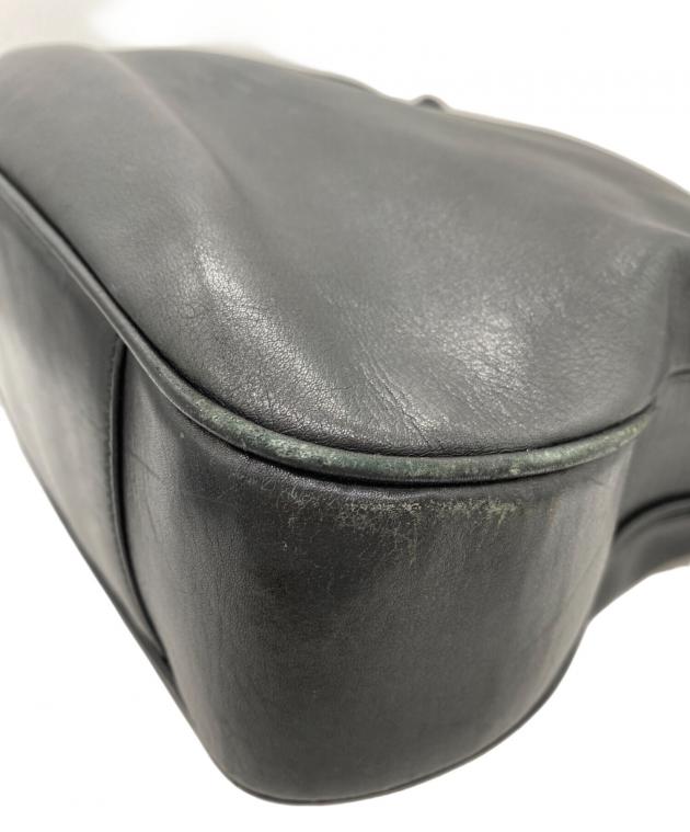 GUCCI モノグラム バンブー ショルダーバッグ ブラック 古着Y2Kグランジ グッチ(GUCCI) バンブー(bamboo) 中古 その他のバッグ | 通販