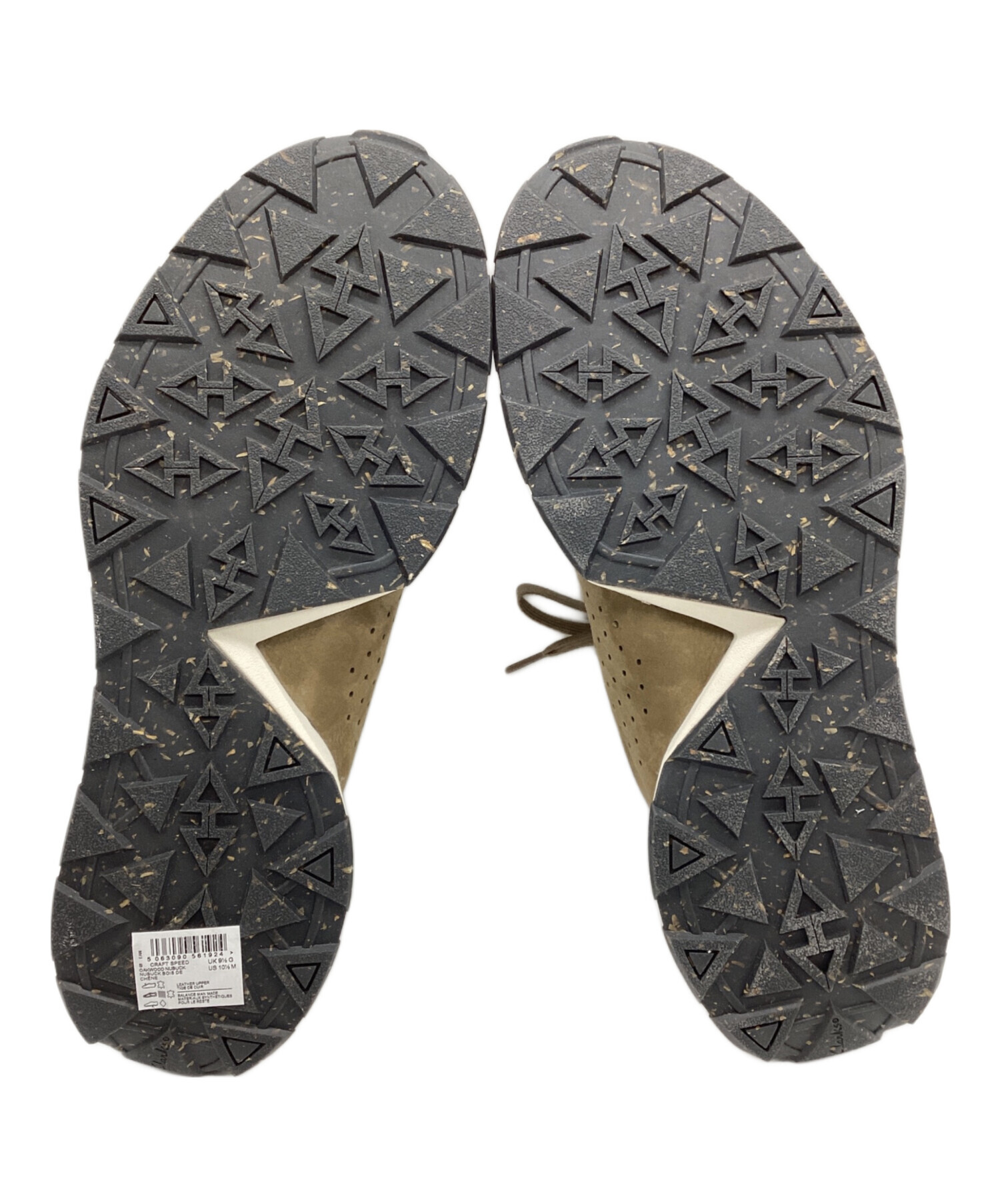 中古・古着通販】CLARKS (クラークス) スニーカー オリーブ サイズ 