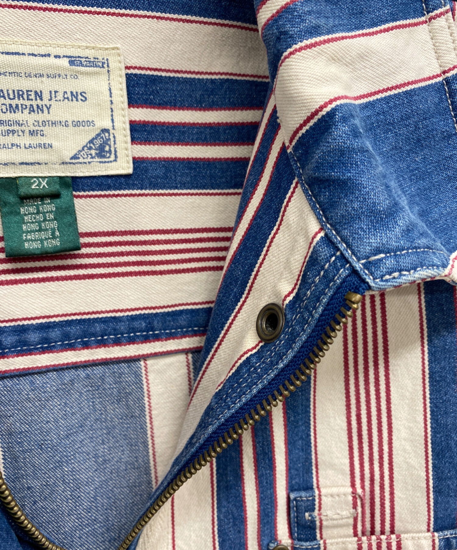 中古・古着通販lauren jeans (ローレンジーンズ) カバーオール
