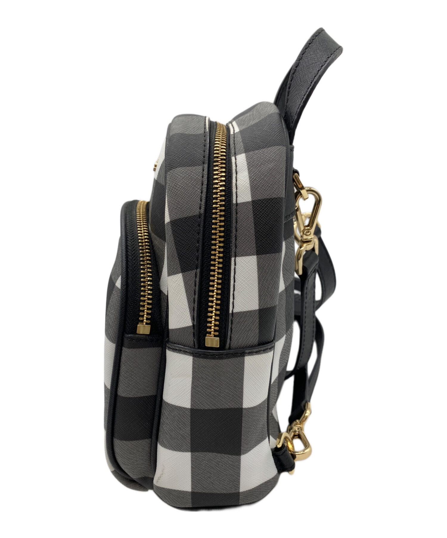 中古・古着通販】MICHAEL KORS (マイケルコース) リュック ブラック 