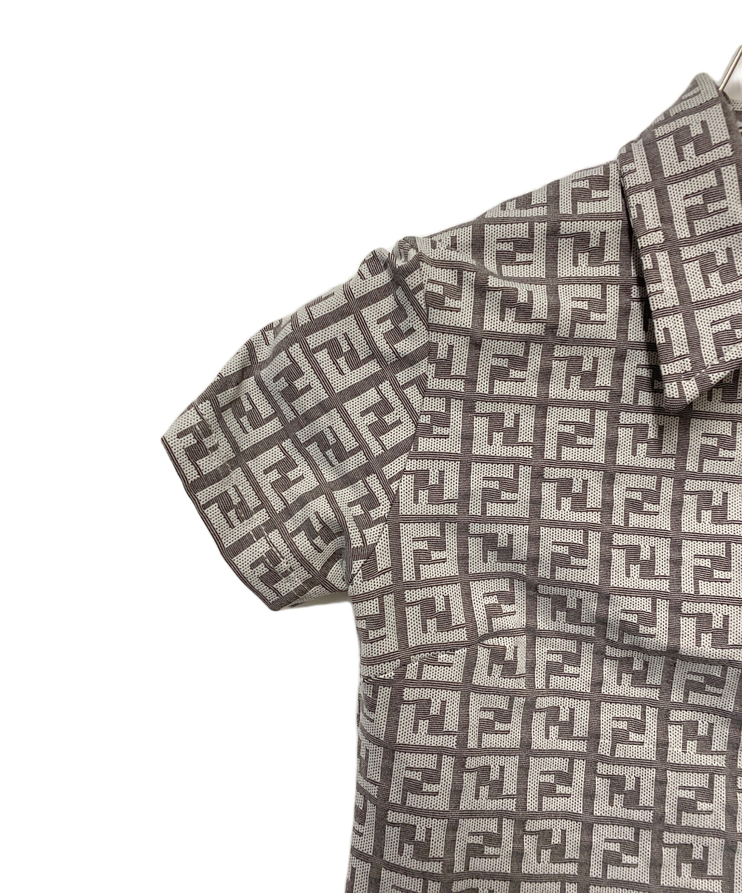 中古・古着通販】FENDI (フェンディ) ポロシャツ グレー サイズ:40