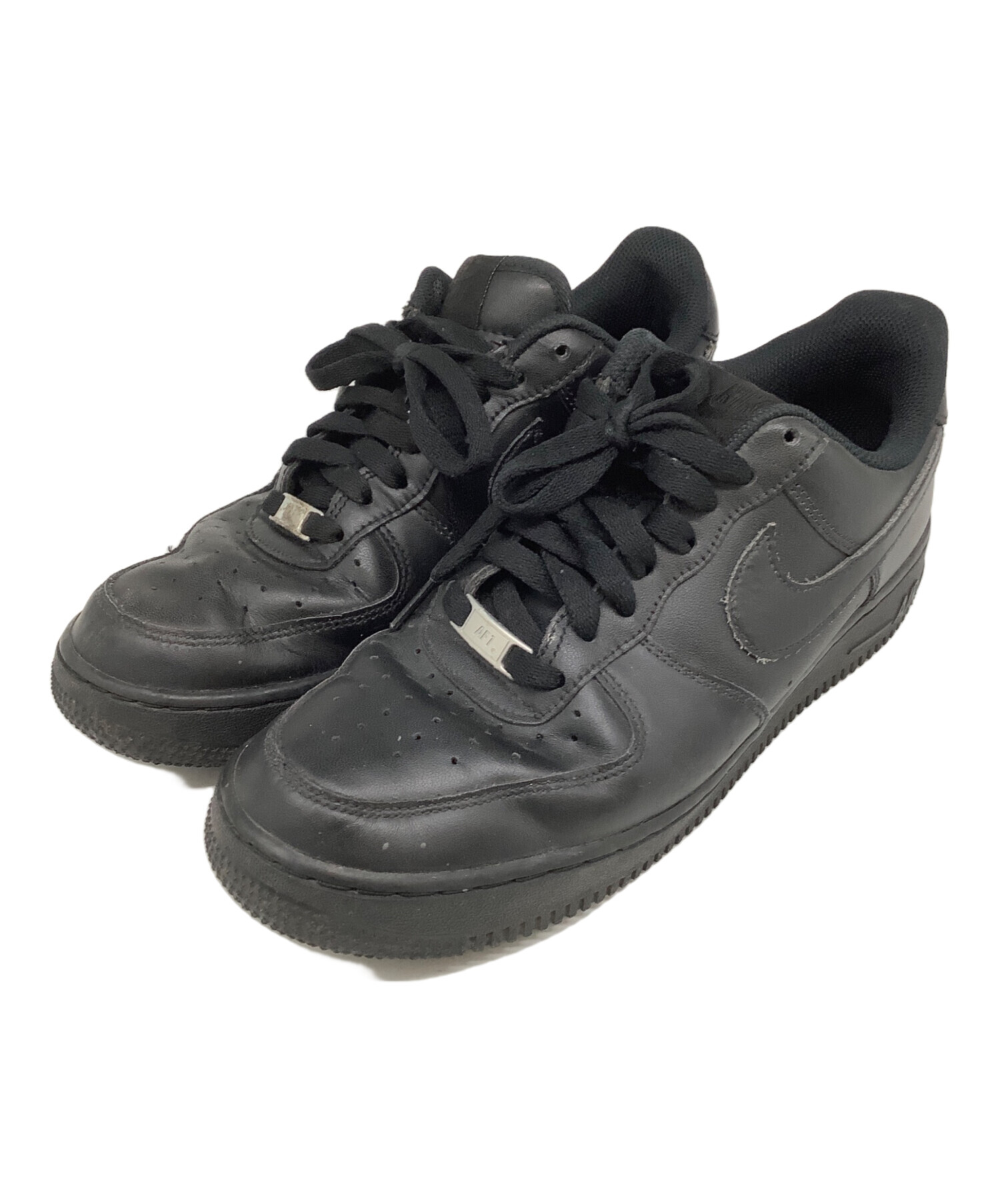 中古・古着通販】NIKE (ナイキ) キャンバススニーカー ブラック サイズ 