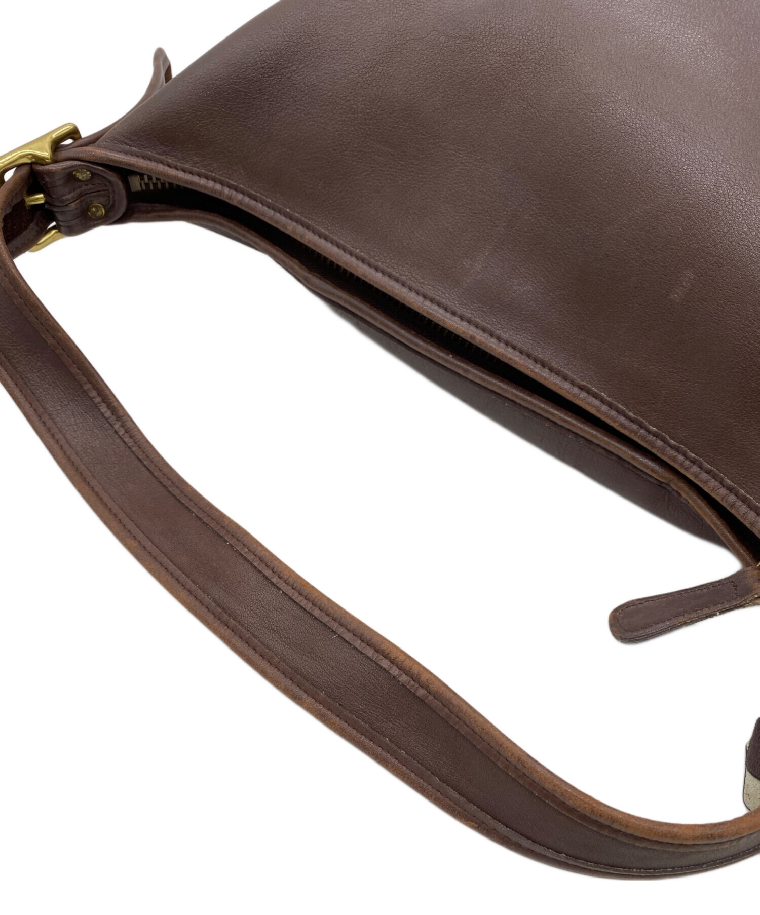 中古・古着通販】COACH (コーチ) ショルダーバッグ ブラウン｜ブランド