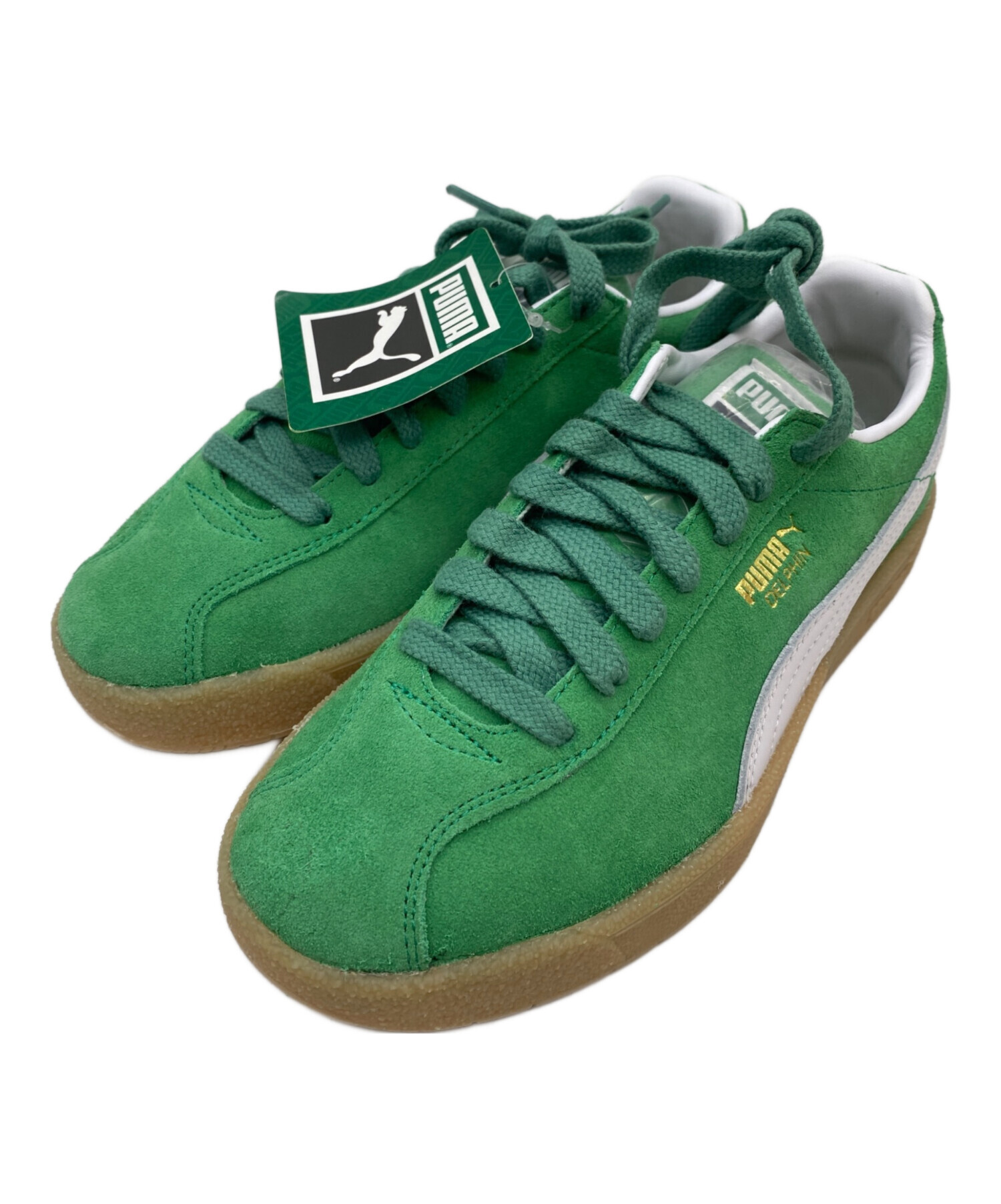 中古・古着通販】PUMA (プーマ) スニーカー グリーン サイズ:23 未使用 