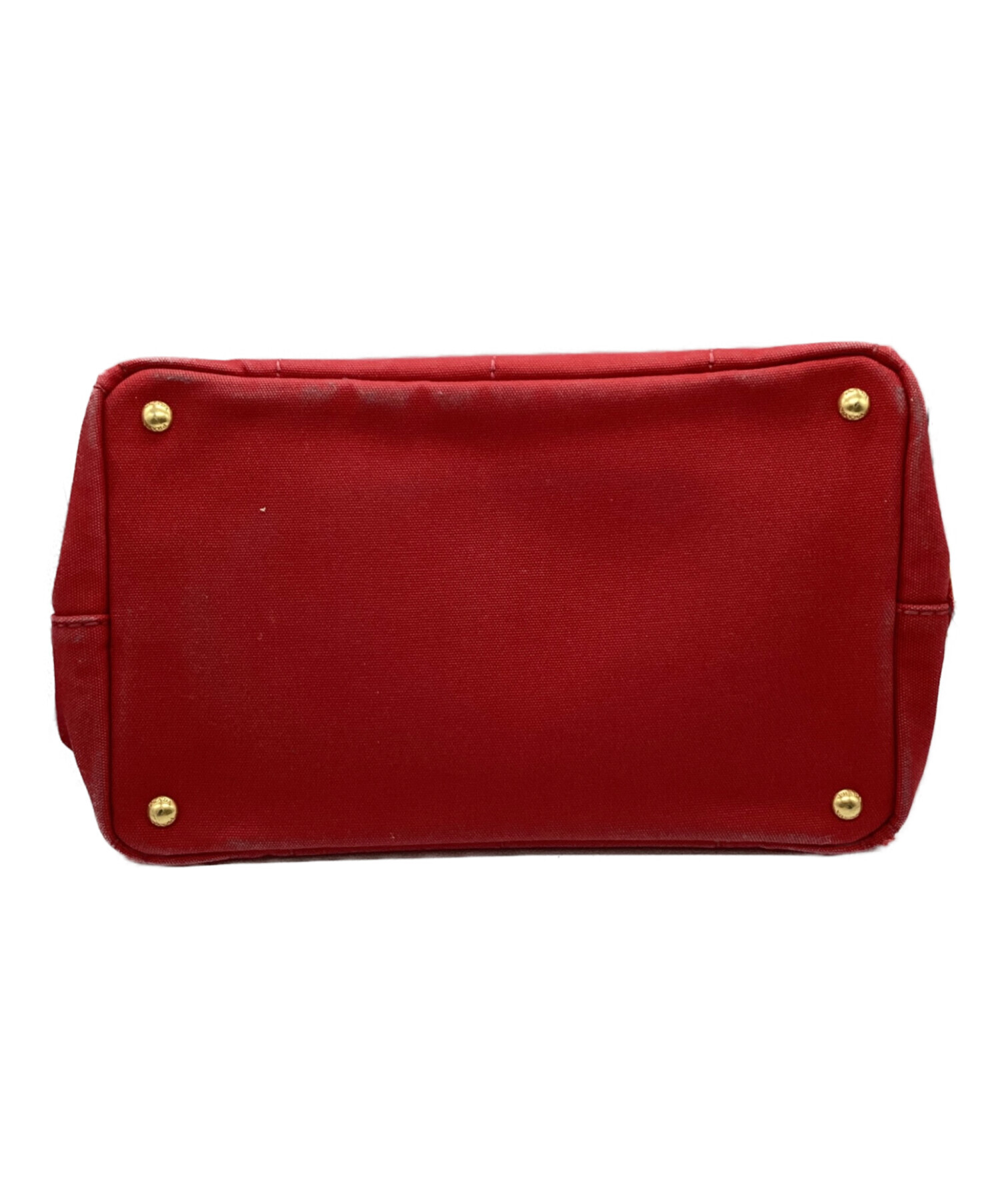 中古・古着通販】PRADA (プラダ) ハンドバッグ レッド｜ブランド・古着