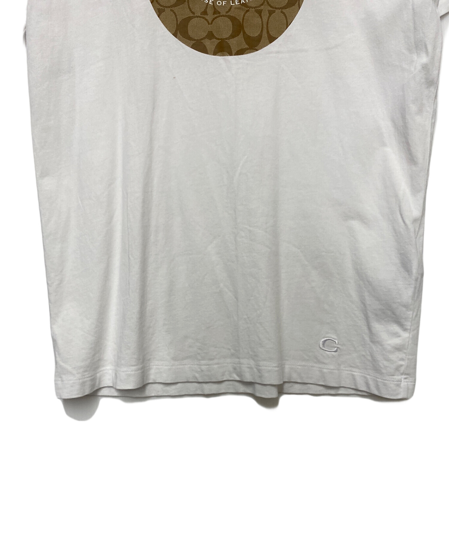 中古・古着通販】COACH (コーチ) シグネチャーロゴプリントTシャツ