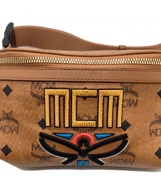 中古・古着通販】MCM (エムシーエム) ウエストポーチ ブラウン