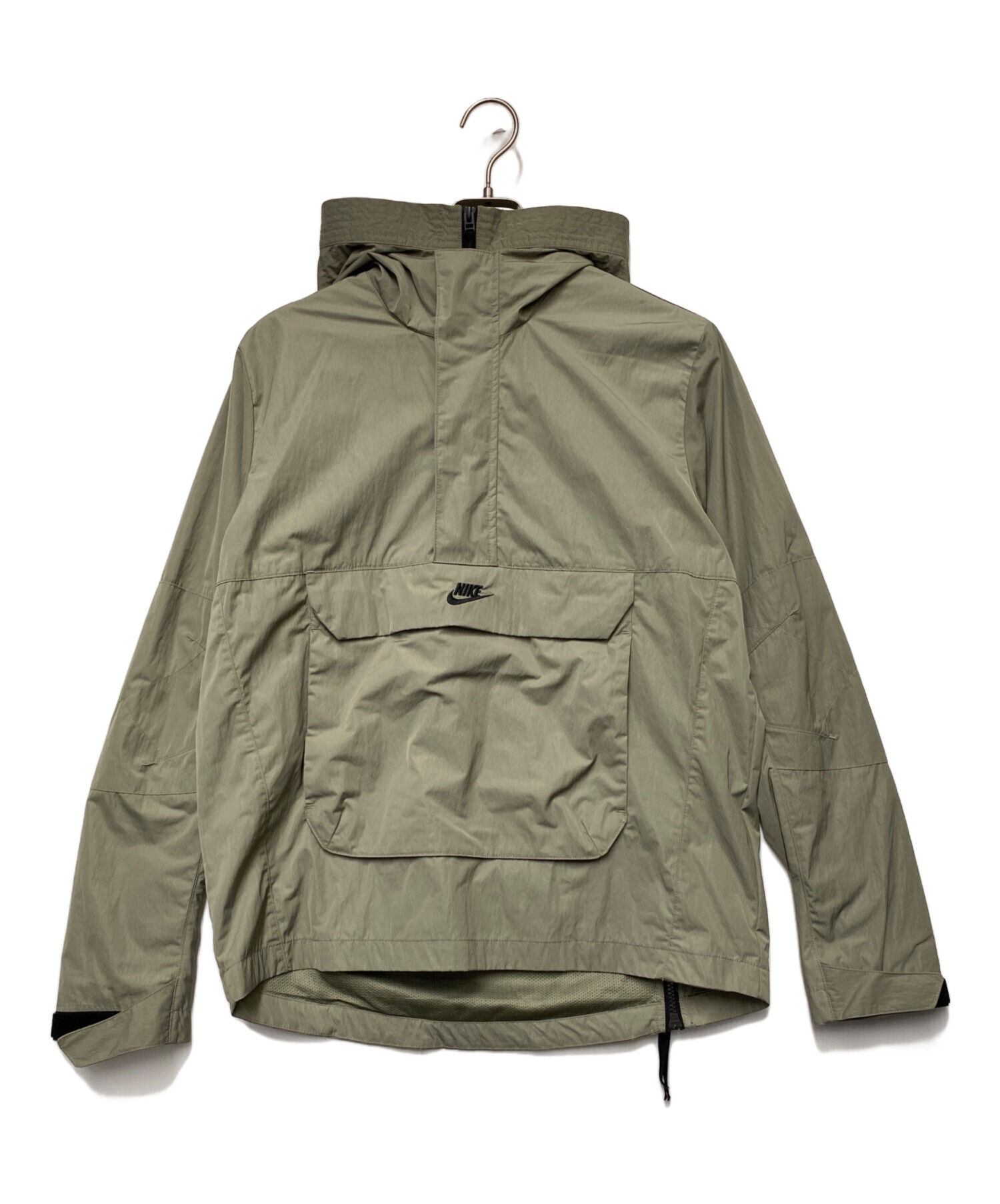 中古・古着通販】NIKE (ナイキ) NIKE アノラックパーカー ベージュ