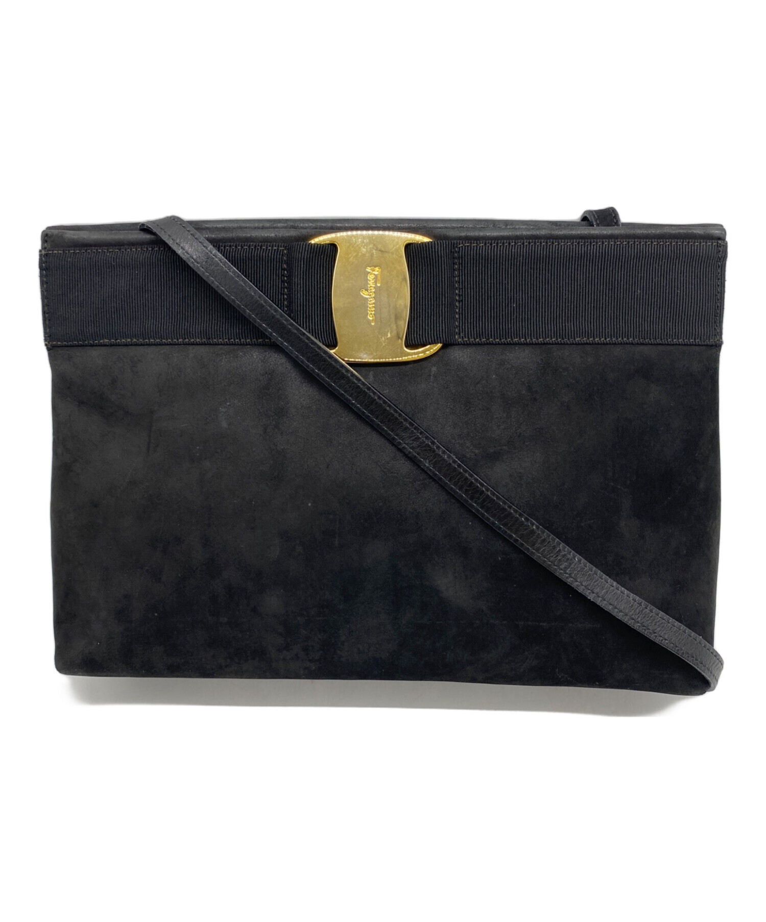 フェラガモ スウェード ショルダーバック 中古・古着通販】Salvatore