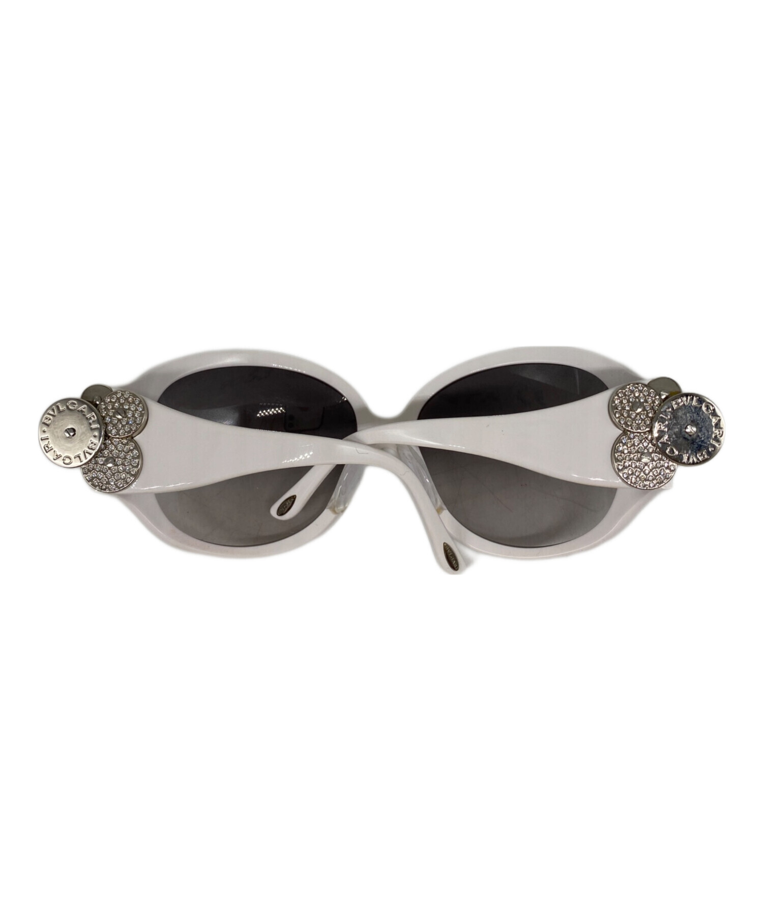 中古・古着通販】BVLGARI (ブルガリ) サングラス ホワイト｜ブランド