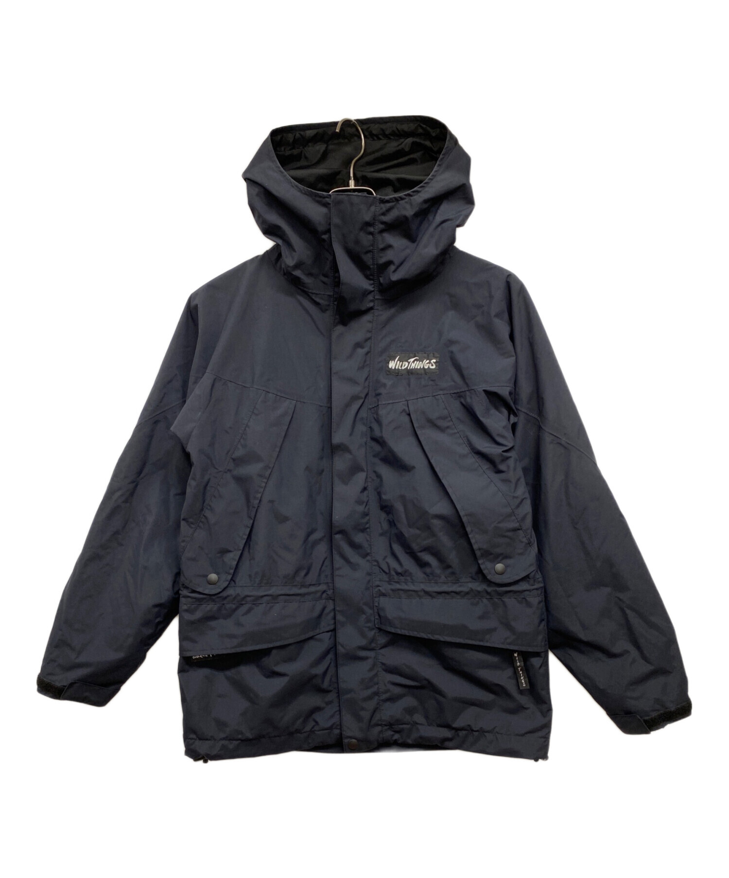 希少 USA製 WILD THINGS マウンテンパーカー　黒　M 中古・古着通販】WILD THINGS (ワイルドシングス) マウンテンパーカー