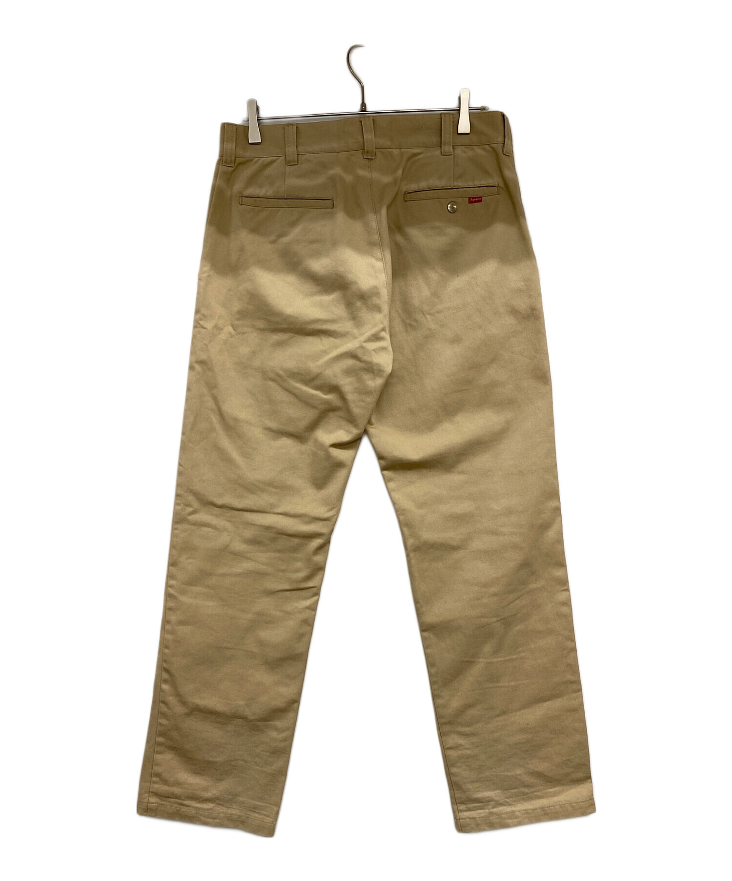 中古・古着通販】Supreme (シュプリーム) チノパン ベージュ サイズ:32