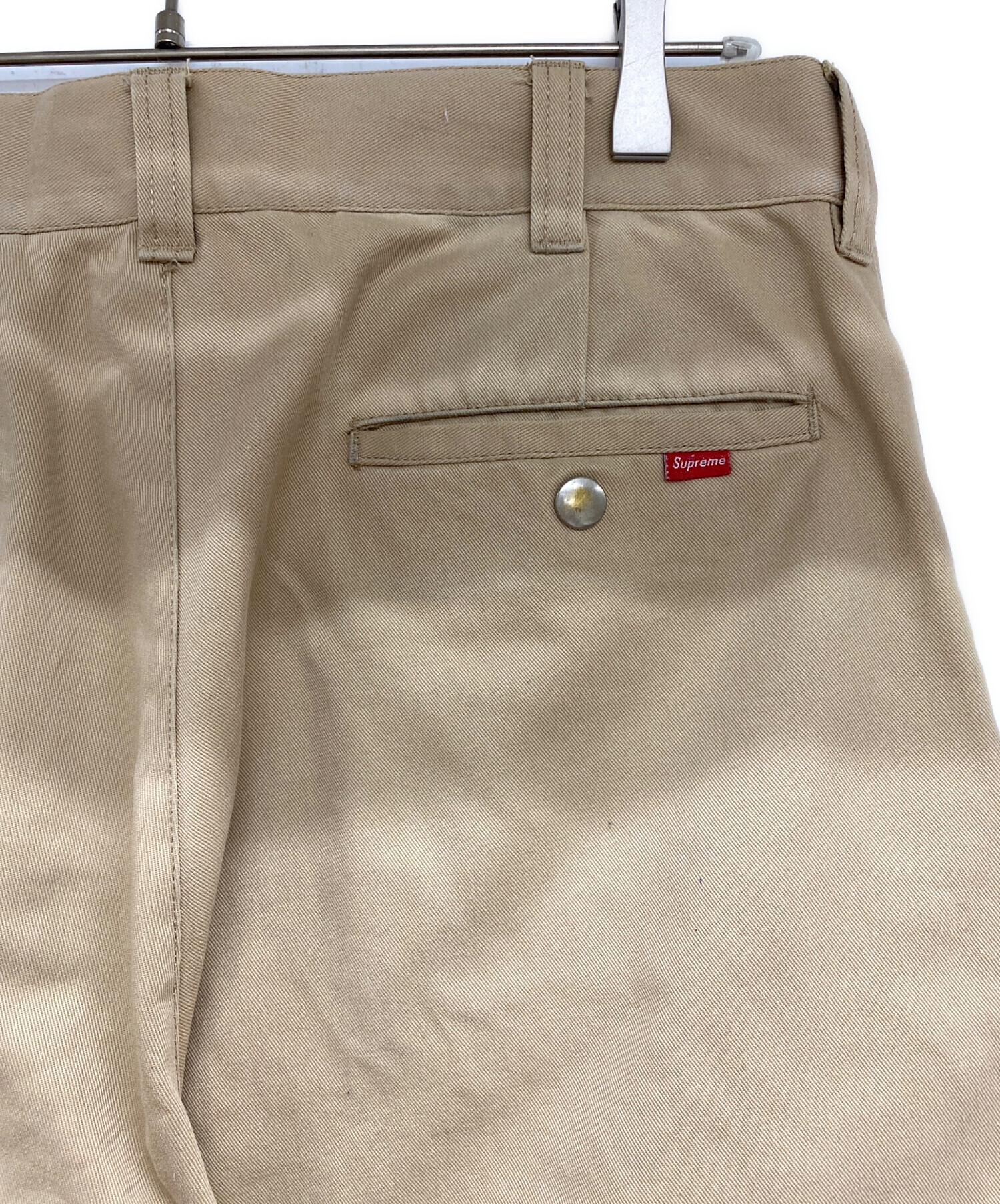 中古・古着通販】Supreme (シュプリーム) チノパン ベージュ サイズ:32