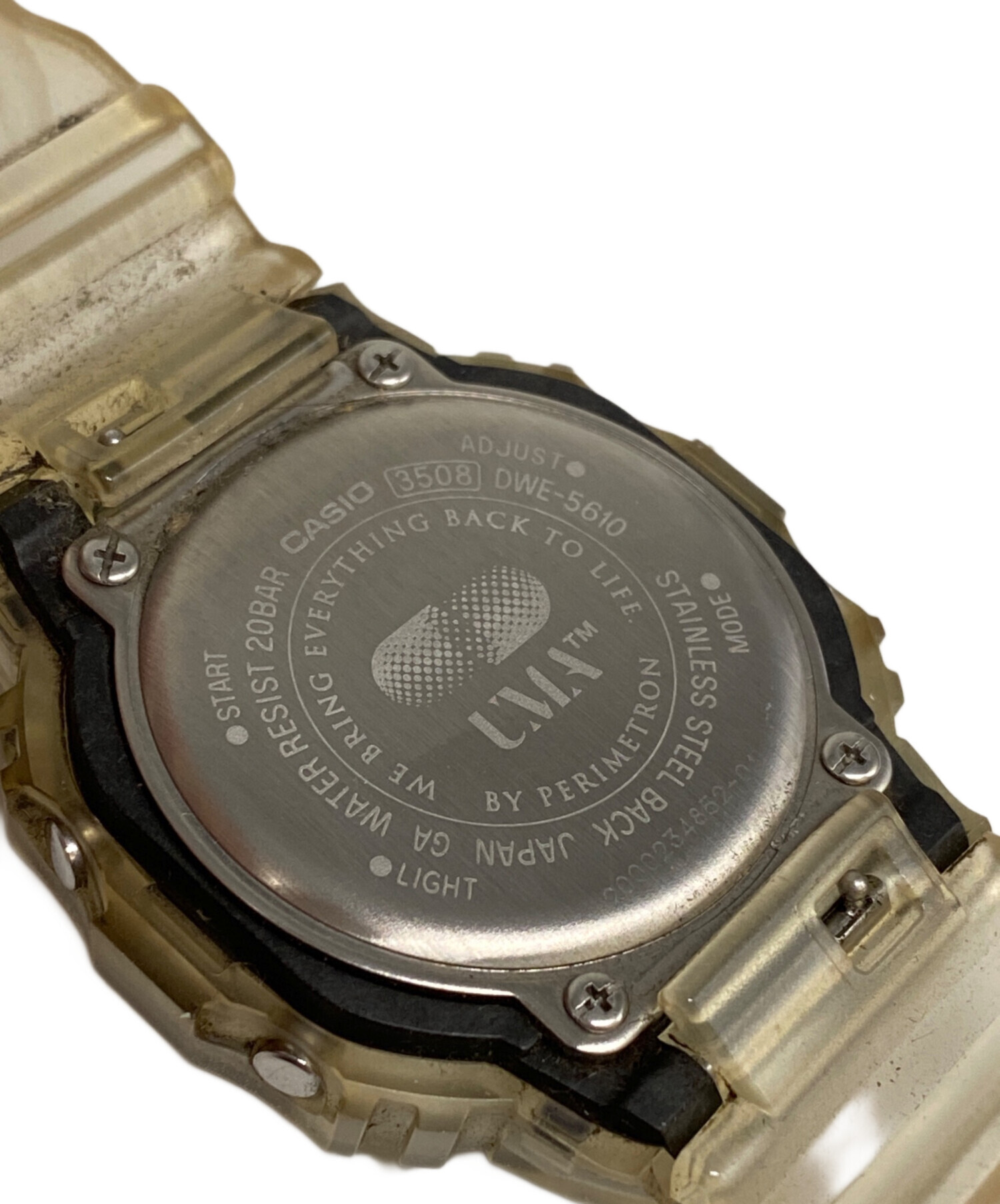 中古・古着通販】CASIO (カシオ) デジタルウォッチ ブラック｜ブランド