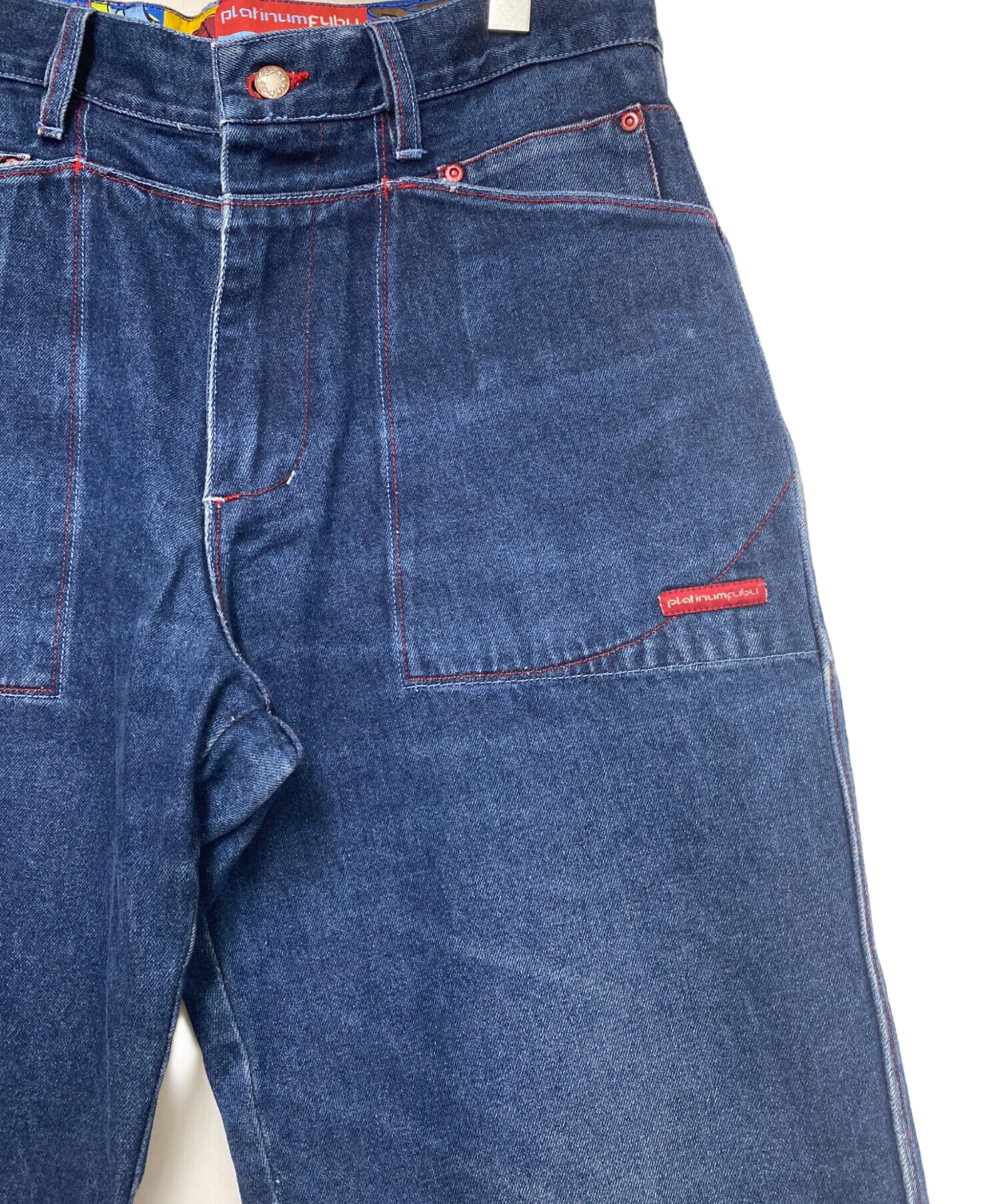 中古・古着通販】PLATINUM FUBU (プラチナムフブ) デニムパンツ
