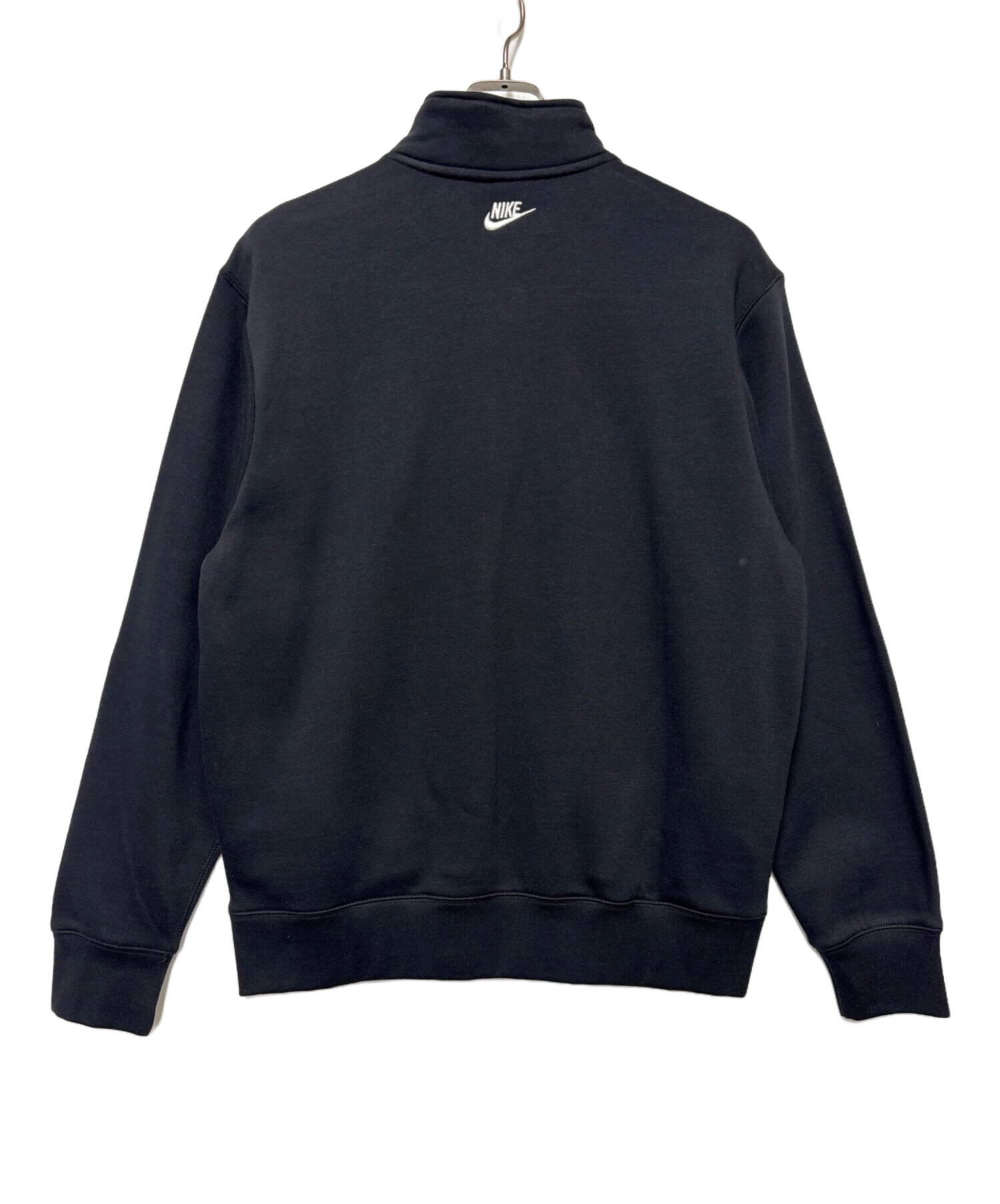 中古・古着通販】NIKE (ナイキ) ハーフジップスウェット ブラック