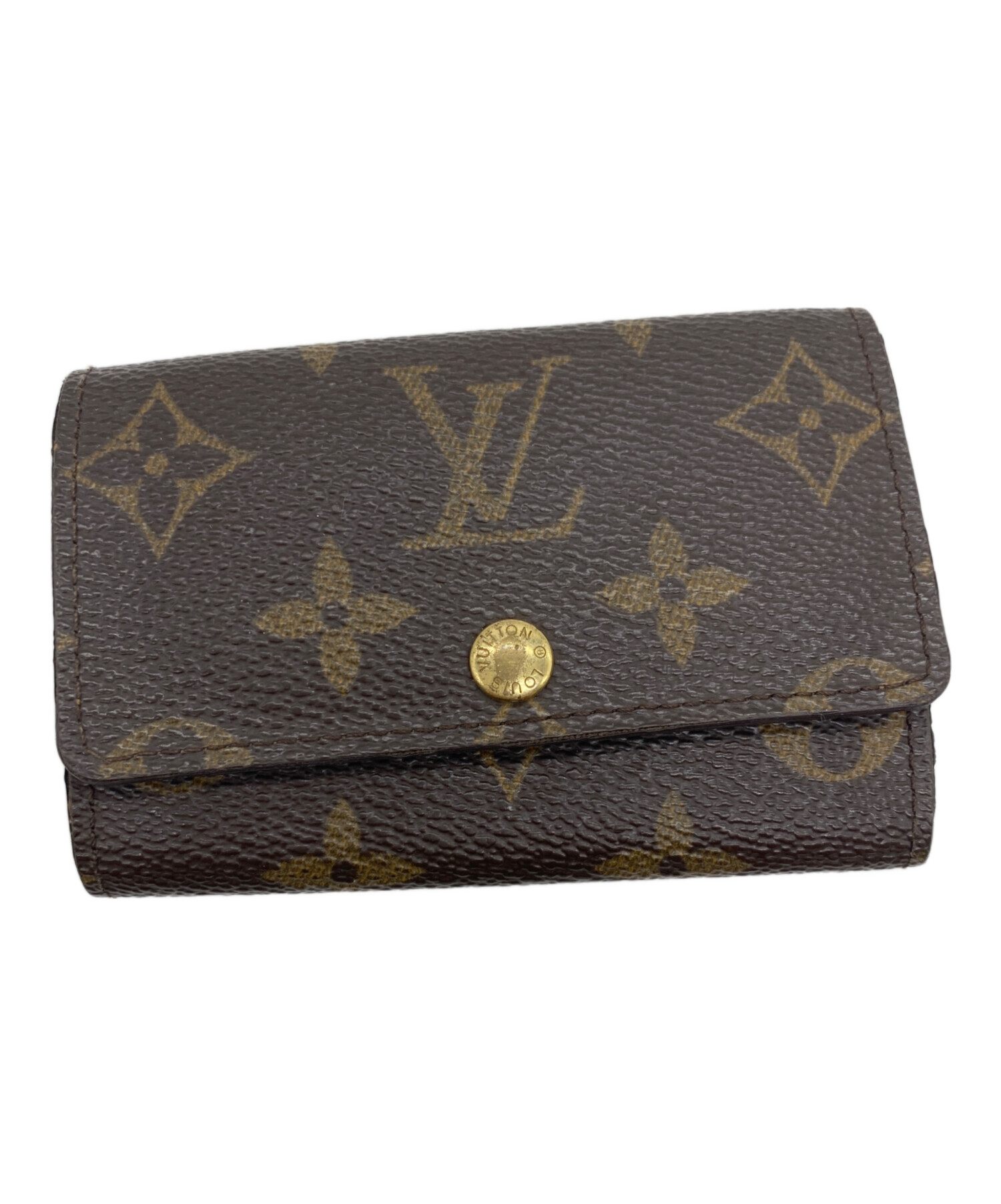 Louis Vuitton ダークブラウン キーケース　中古 LOUIS VUITTON - Louis Vuitton ダークブラウン キーケース 中古
