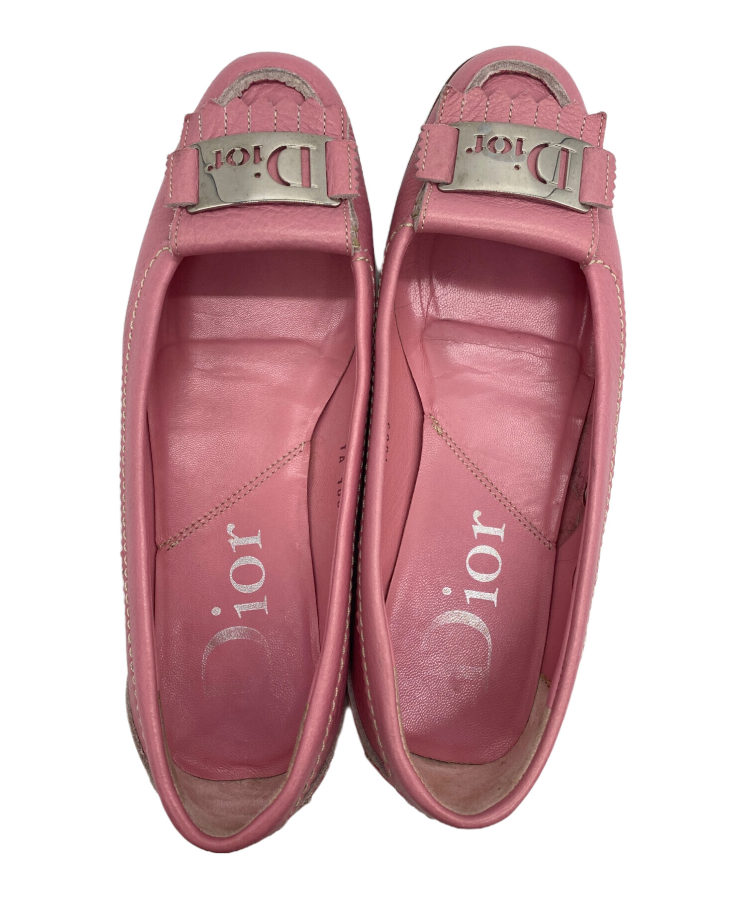 中古・古着通販】Dior (ディオール) Dior フラットシューズ 中古・古着通販】Dior (ディオール) Dior フラットシューズ