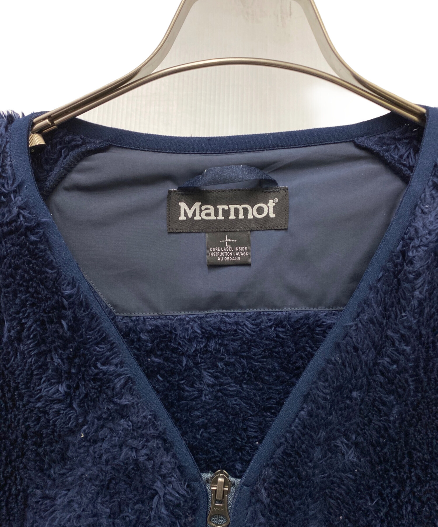 中古・古着通販】Marmot (マーモット) フリースジャケット ネイビー