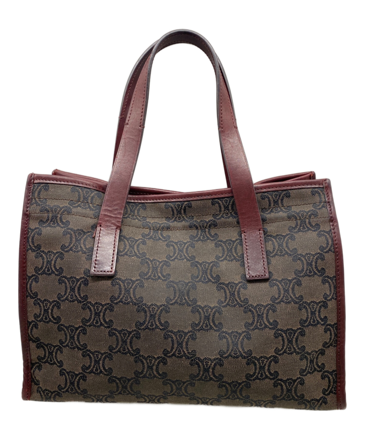 (*)様 セリーヌブラウン トートバッグ 中古・古着通販】CELINE (セリーヌ) CELINE トートバッグ ブラウン