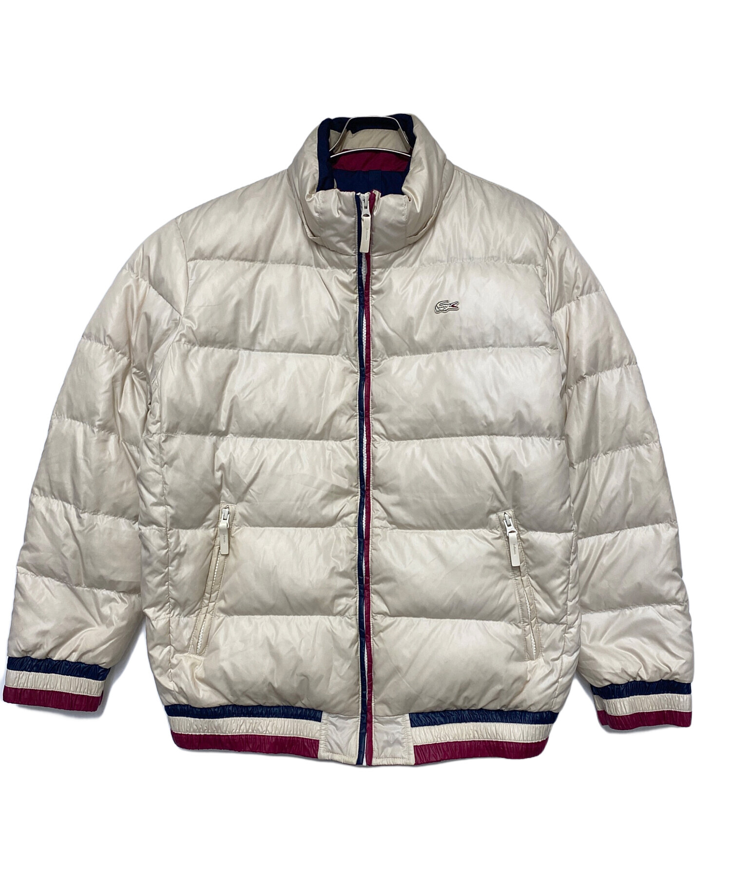 中古・古着通販】LACOSTE (ラコステ) ダウンジャケット ベージュ 