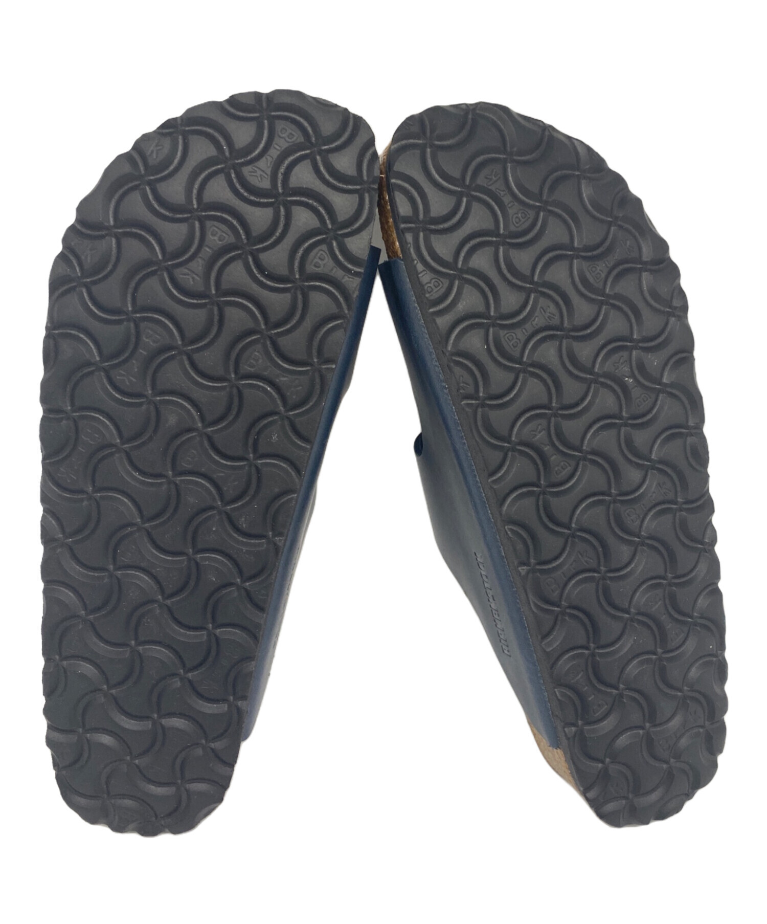 ビルケンシュトック　サンダル　24.5㎝　ネイビー×ホワイト　38 中古・古着通販】BIRKENSTOCK (ビルケンシュトック) サンダル