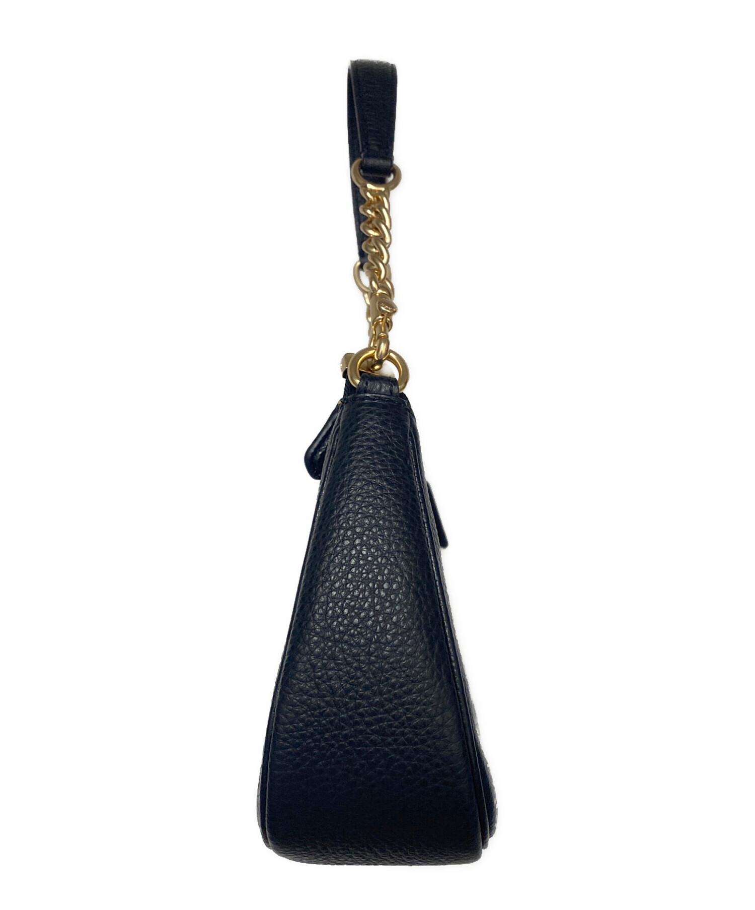 中古・古着通販】COACH (コーチ) テリ ショルダー バッグ ブラック