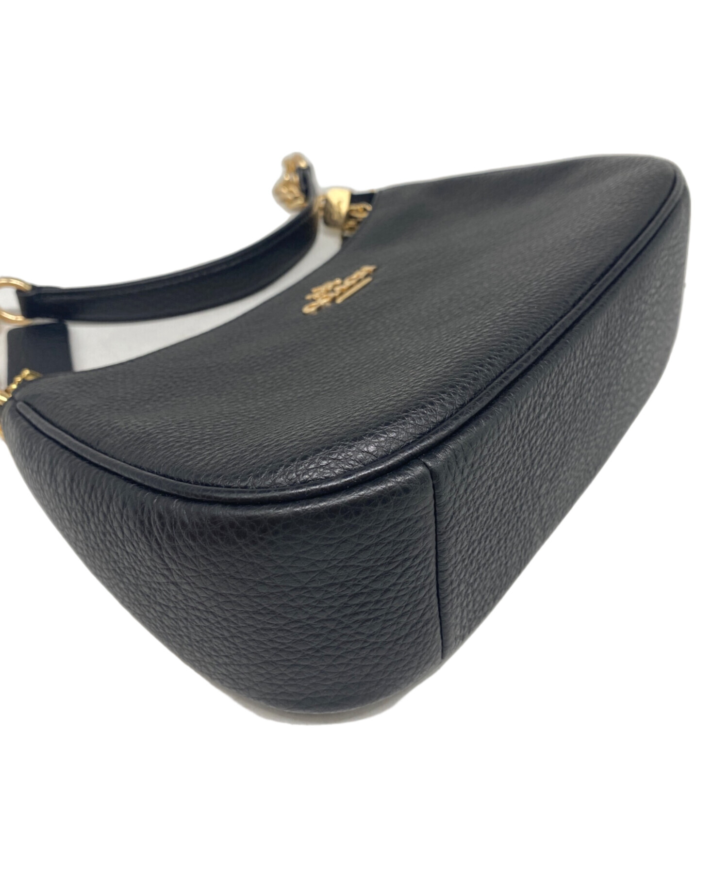 中古・古着通販】COACH (コーチ) テリ ショルダー バッグ ブラック