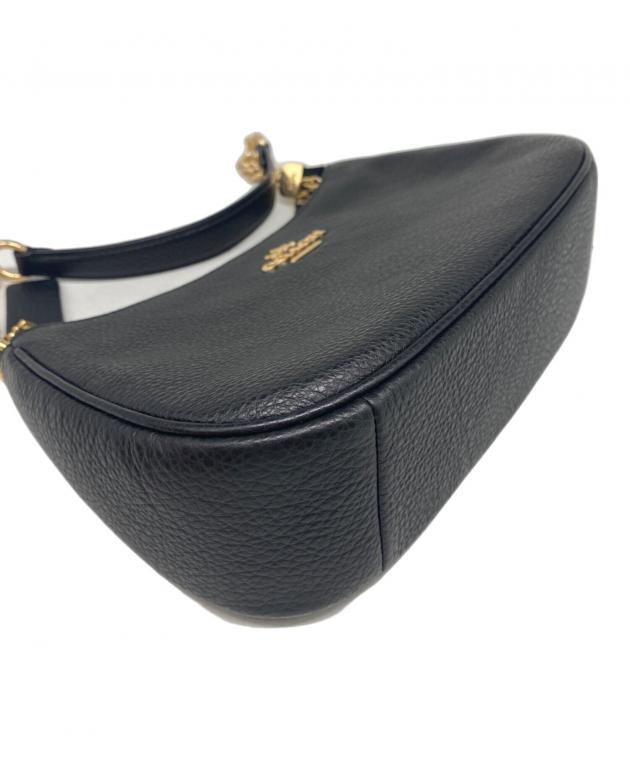 中古・古着通販】COACH (コーチ) テリ ショルダー バッグ ブラック