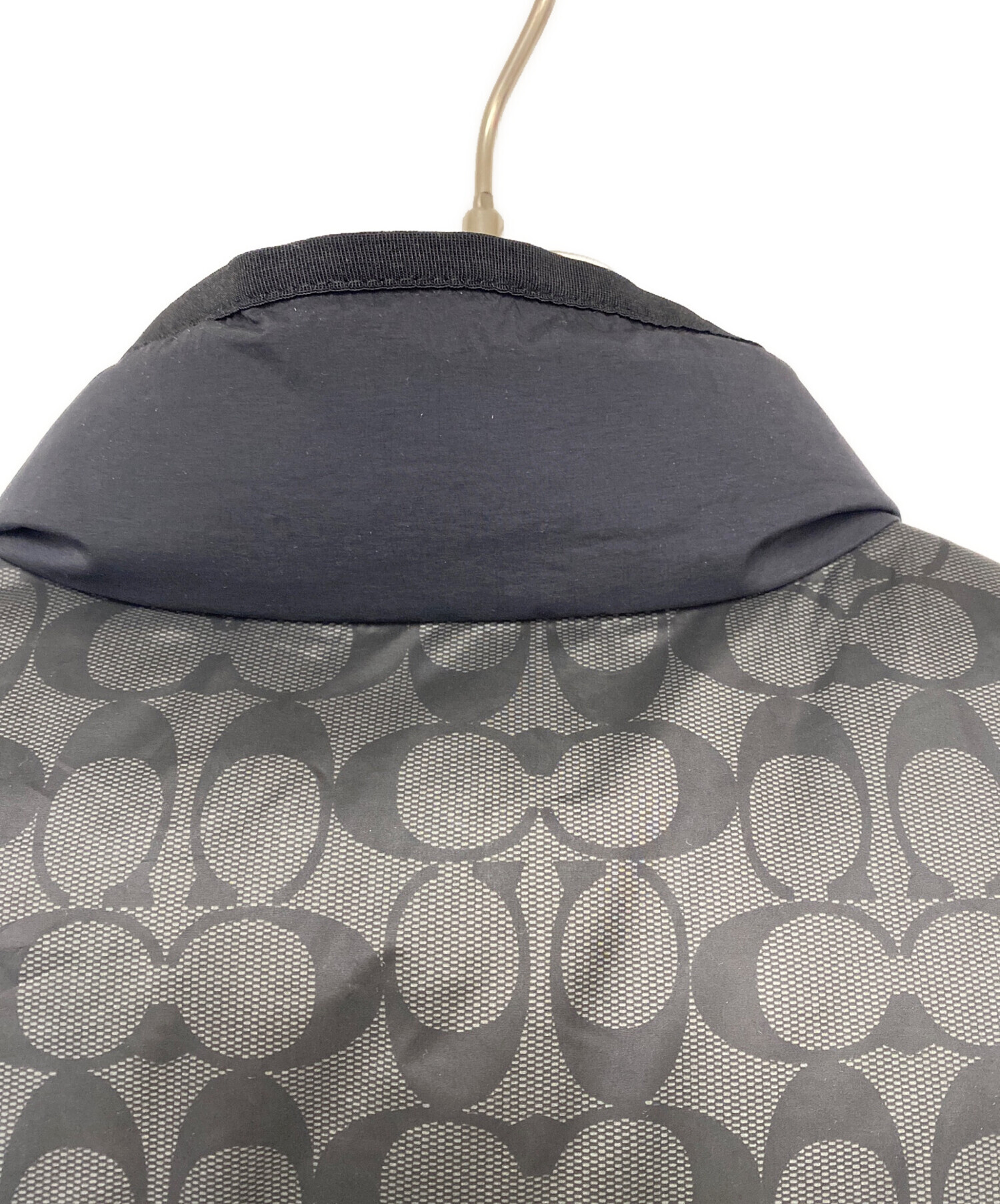 中古・古着通販】COACH (コーチ) ダウンベスト ブラック サイズ:L