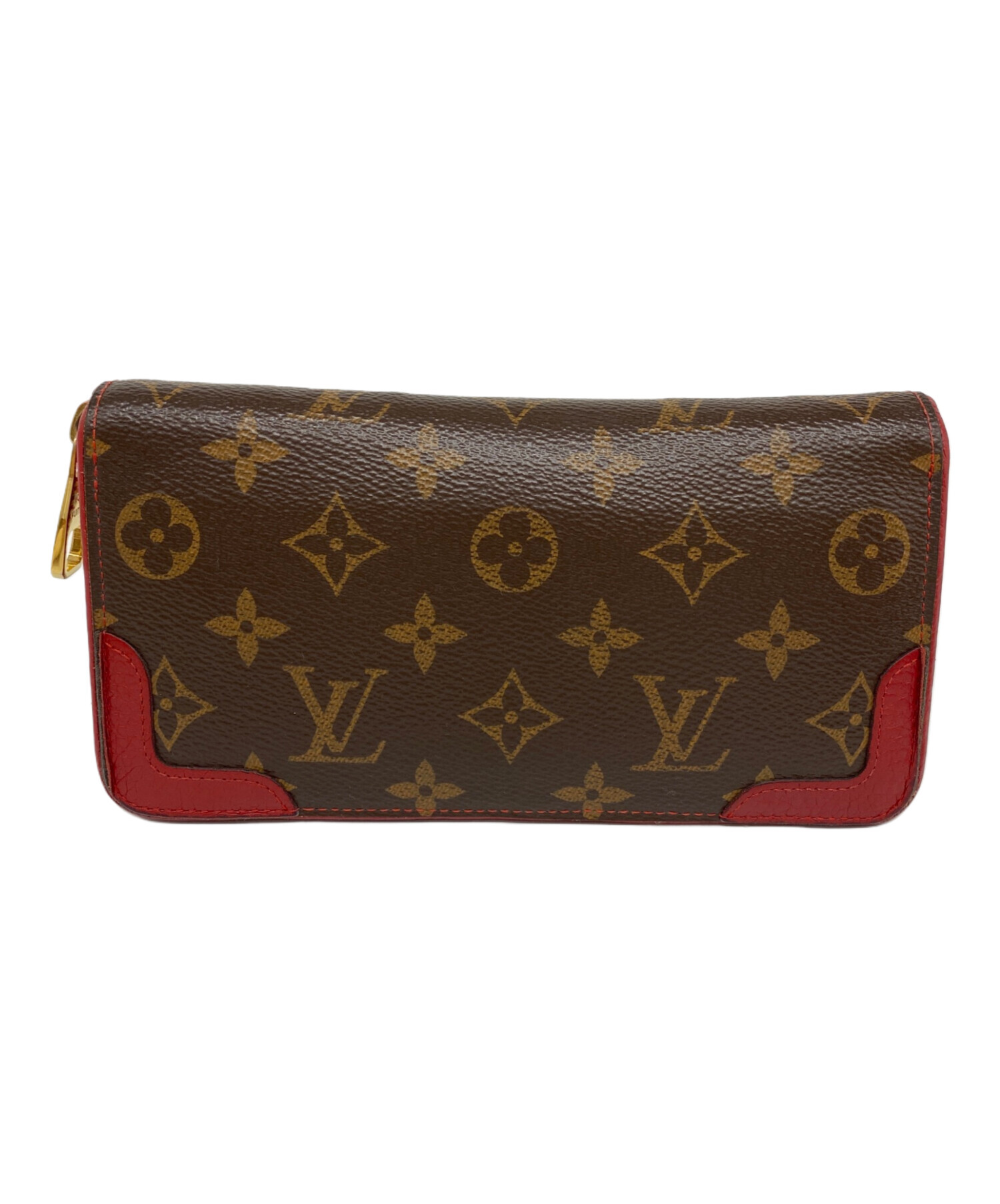 中古・古着通販】LOUIS VUITTON (ルイ ヴィトン) 長財布 ブラウン 