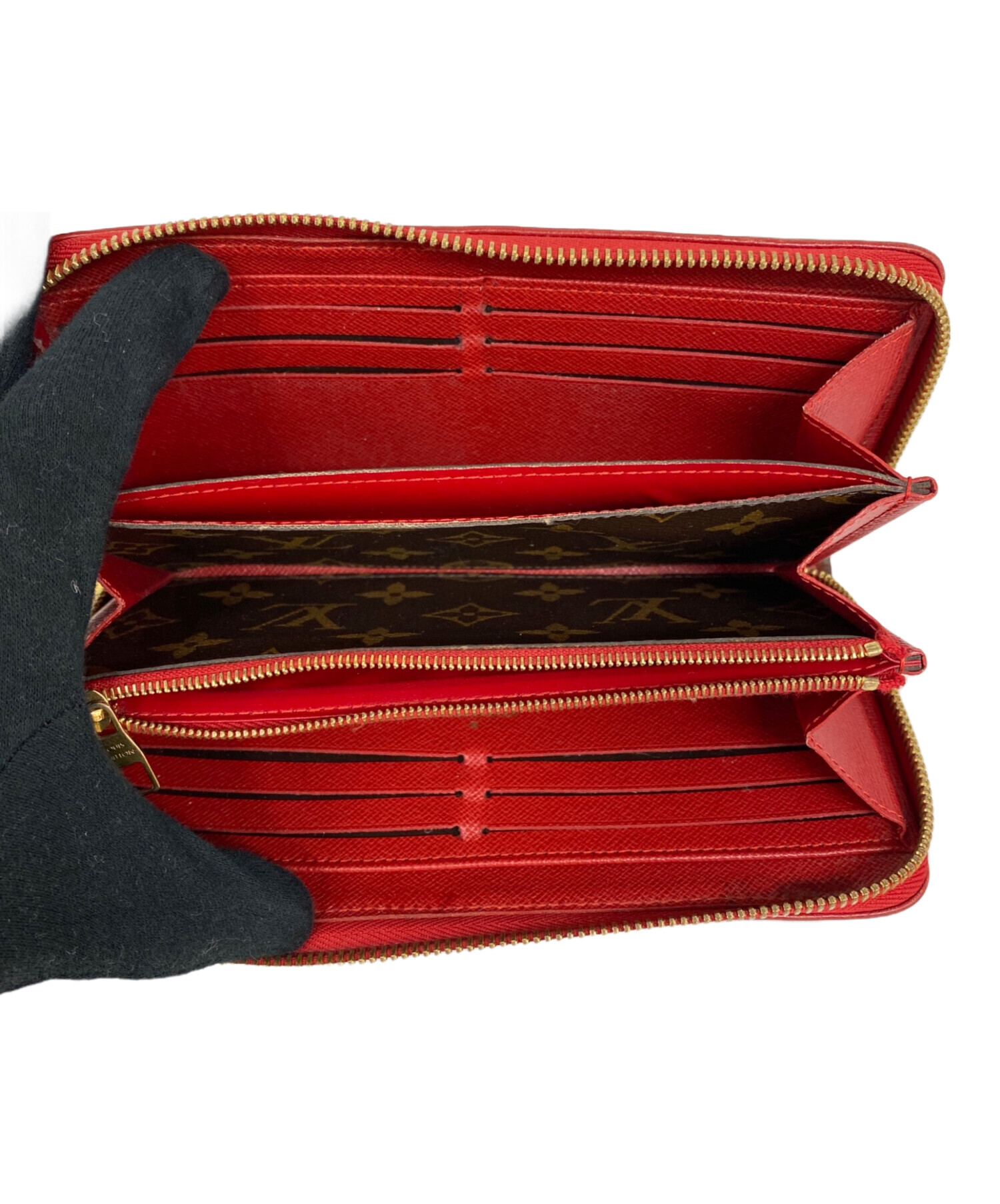 中古・古着通販】LOUIS VUITTON (ルイ ヴィトン) 長財布 ブラウン 