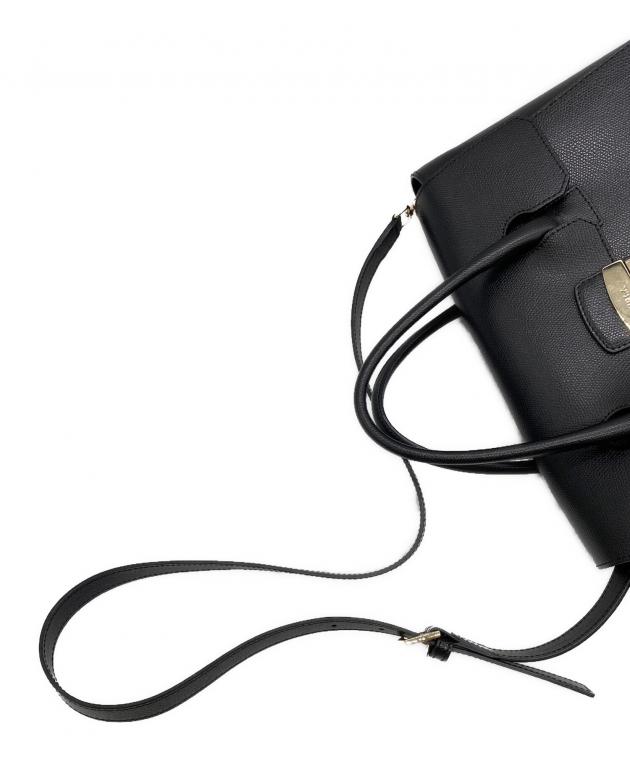 中古・古着通販】FURLA (フルラ) ショルダーバッグ ブラック｜ブランド