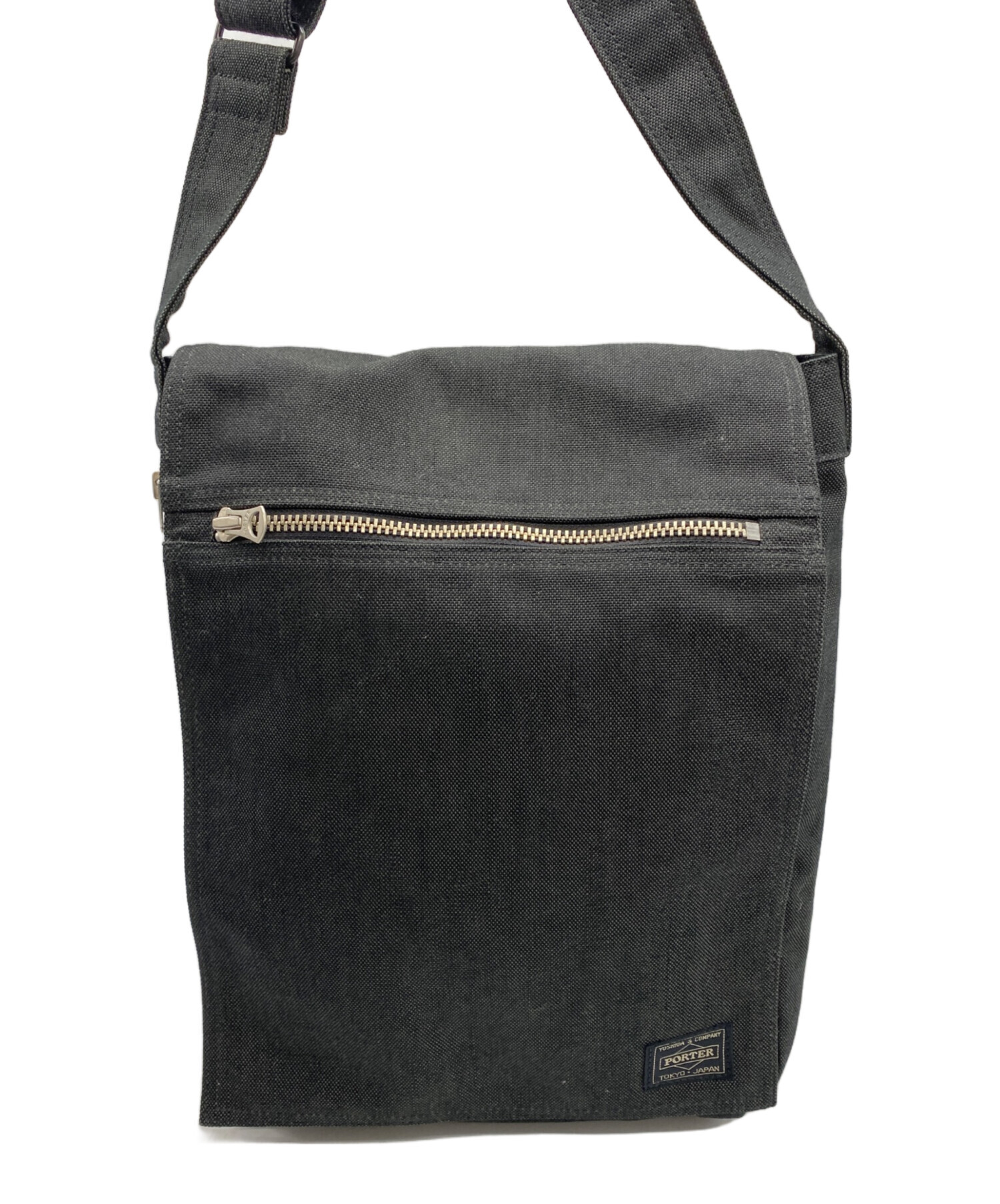 中古・古着通販】PORTER (ポーター) ショルダーバッグ グレー 