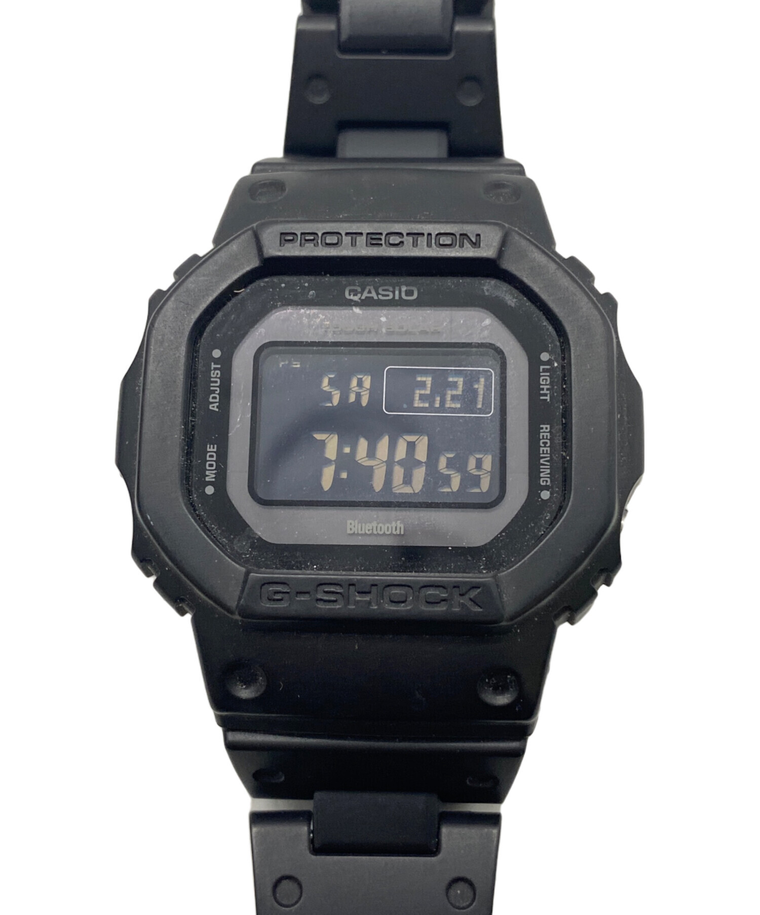 【中古】CASIO G-SHOCK デジタル腕時計 ブラック3506JA 中古・古着通販】CASIO (カシオ) デジタルウォッチ ブラック｜ブランド