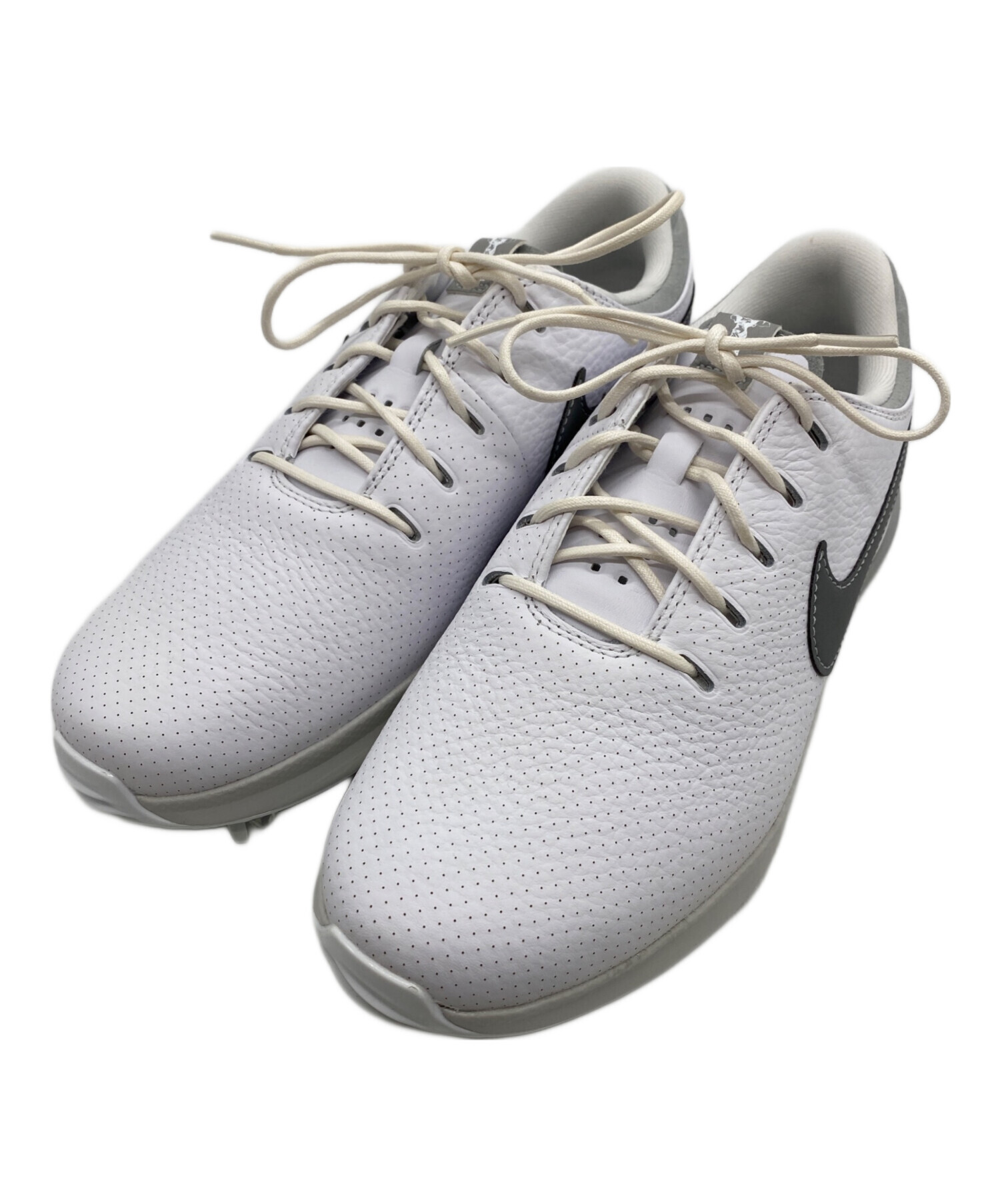 ナイキ　ゴルフシューズ　ホワイト　２５センチ　新品未使用 中古・古着通販】NIKE (ナイキ) ゴルフシューズ ホワイト サイズ:25
