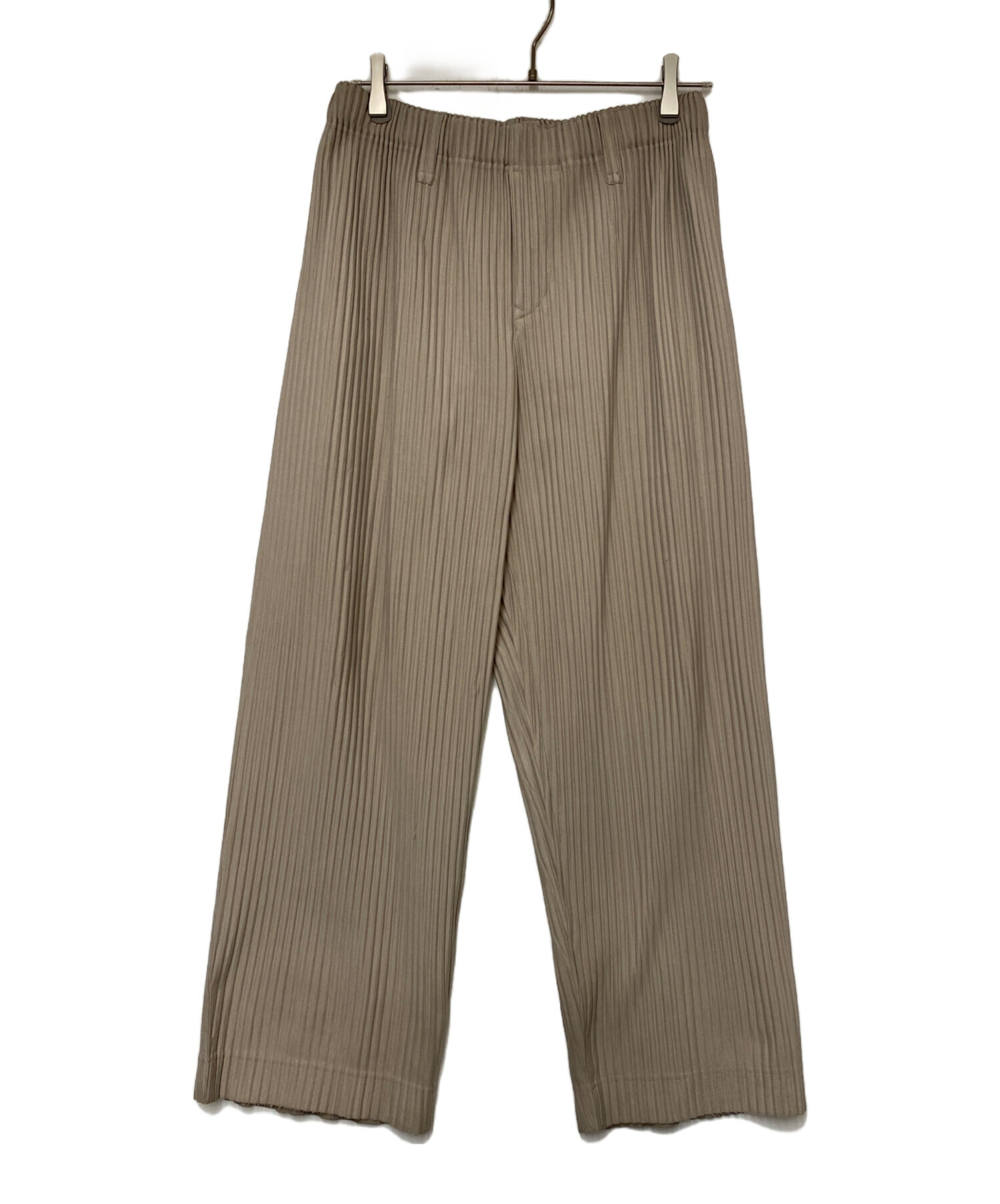 ISSEY MIYAKE スラックス　ワイドテーパード 中古・古着通販】HOMME PLISSE ISSEY MIYAKE (オム プリッセ イッセイ