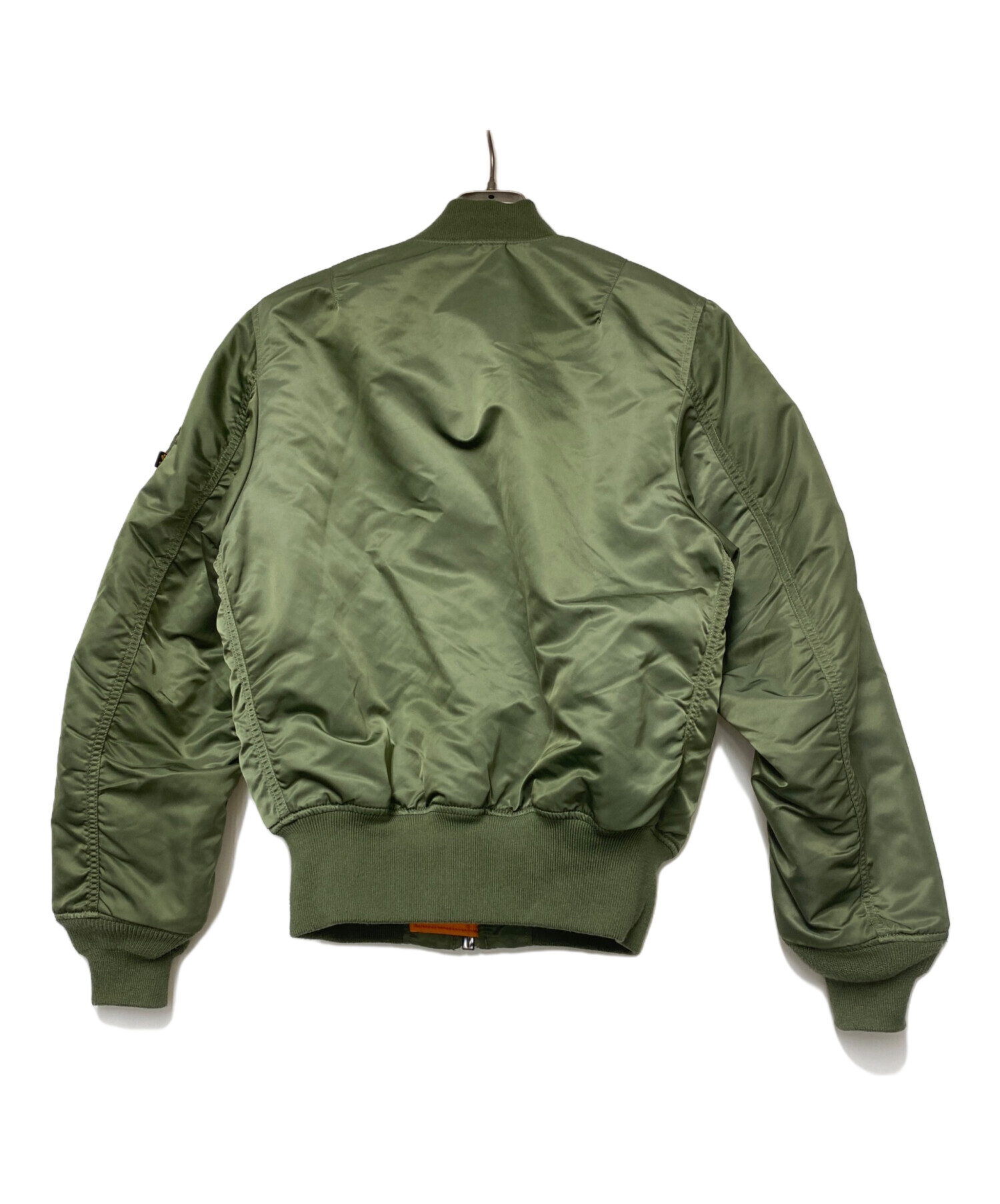 アルファ社製×RHEINED LABELコラボN3Bタイプ希少XSサイズ紺色中古 MADE IN USA製 ALPHA INDUSTRIES N3-Bジャケット ネイビー Lサ