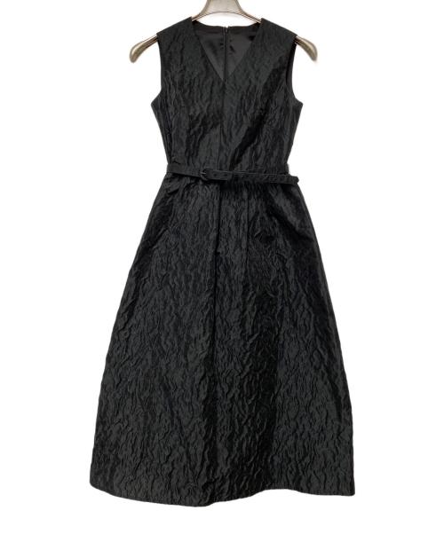 中古・古着通販】ANAYI (アナイ) ノースリーブワンピース ブラック