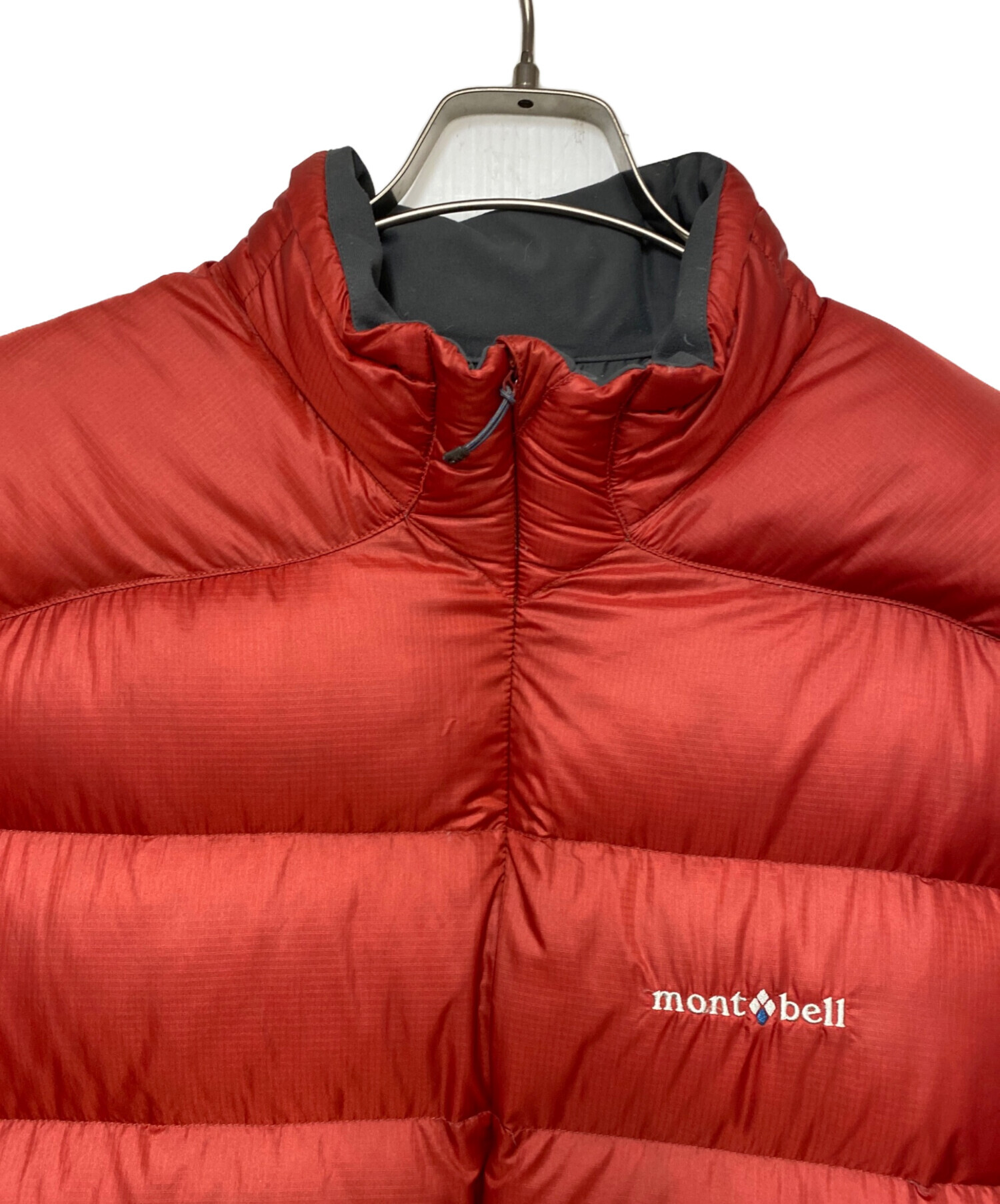 中古・古着通販】mont-bell (モンベル) ダウンジャケット レッド 