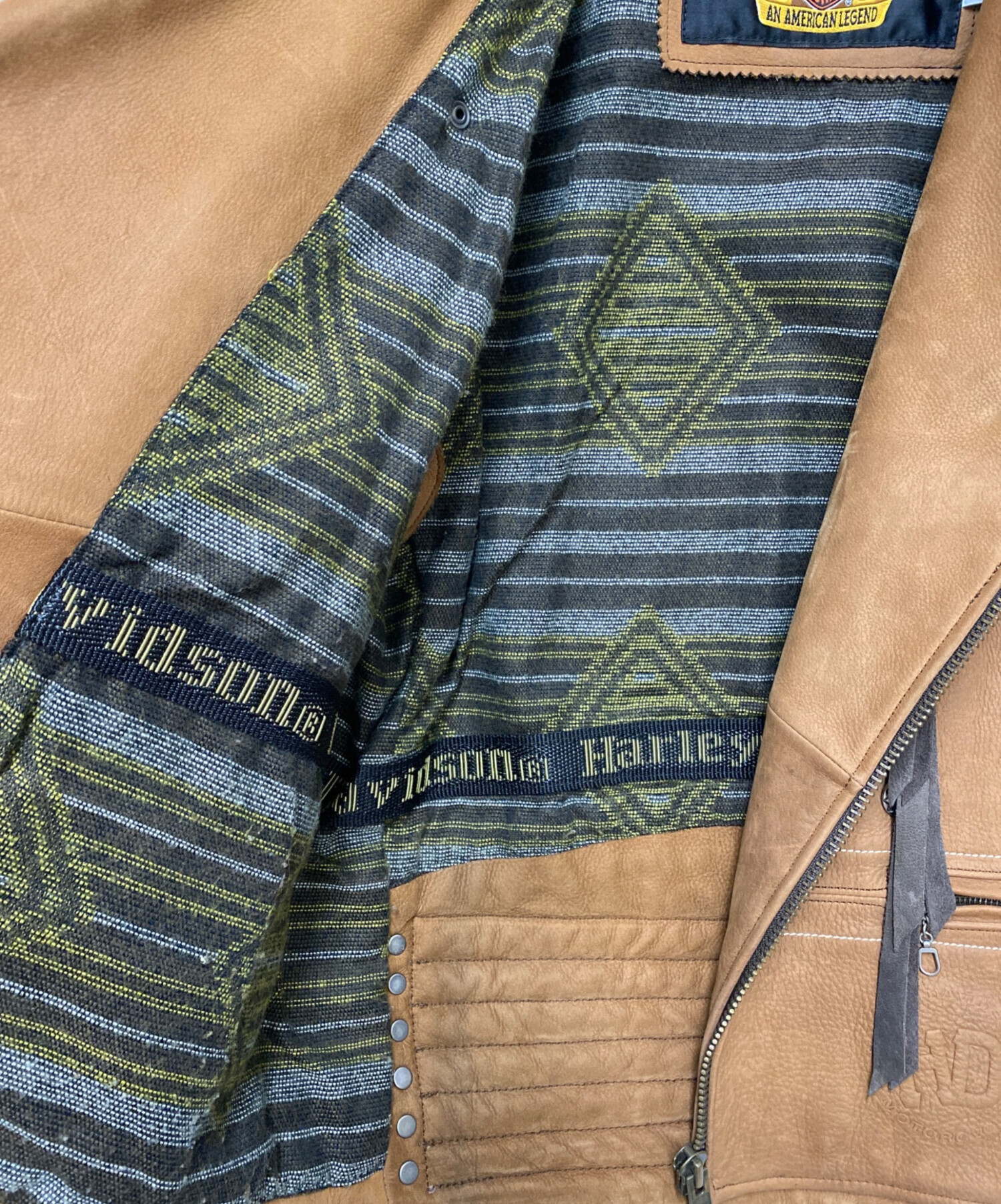 中古・古着通販】HARLEY-DAVIDSON (ハーレーダビッドソン) レザー