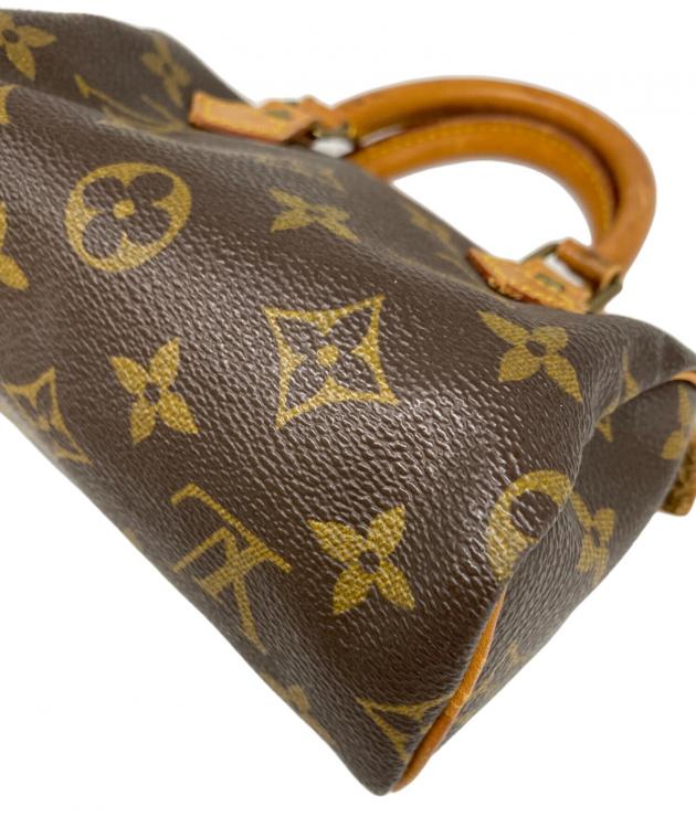 Louis Vuitton ハンドバッグ ブラウン 中古・古着通販】LOUIS VUITTON (ルイ ヴィトン) ハンドバッグ