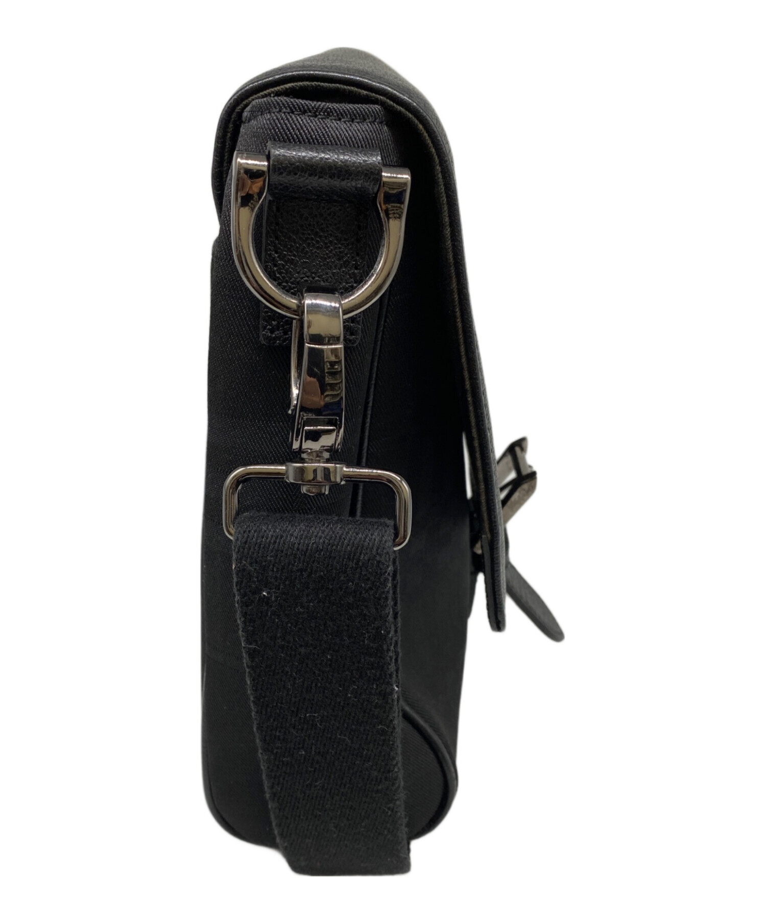 未使用級 バーバリーブラックレーベル ショルダーバッグ A4可 ナイロンチェック BURBERRY BLACK LABEL / バーバリーブラックレーベル バーバリー