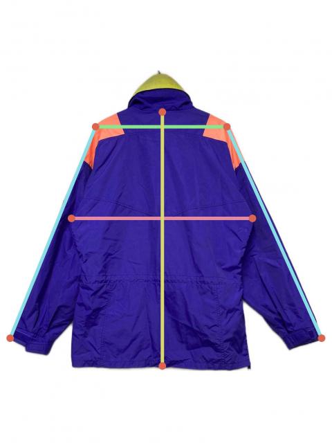 【90s】 Colombia アノラックフーディー 紫 90s Columbia Nylon Anorak Parka 黒青紫 M コロンビア