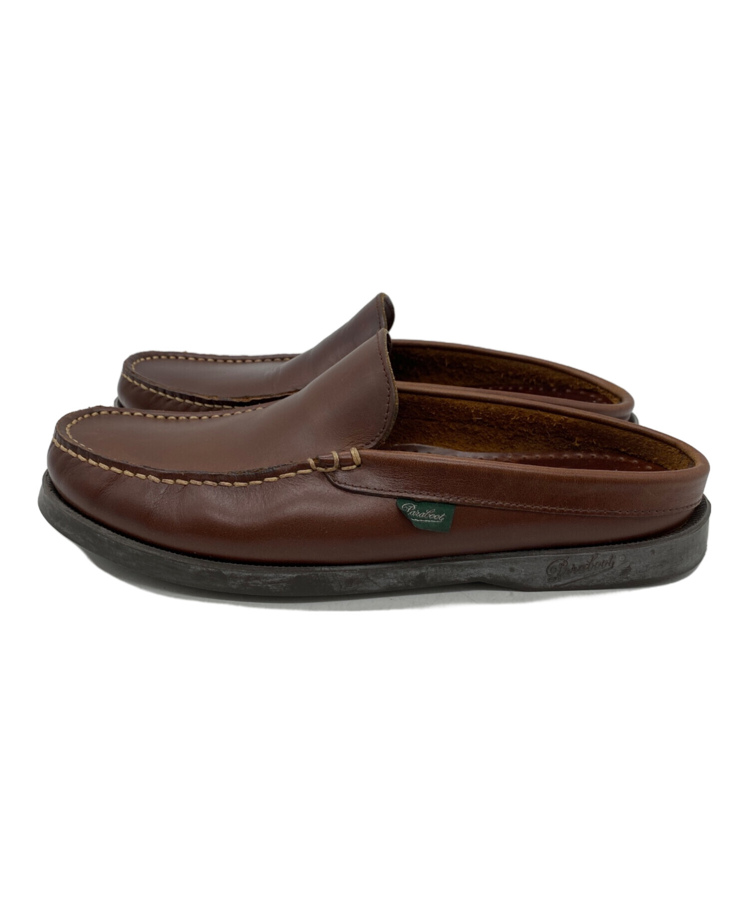 中古・古着通販】PARABOOT (パラブーツ) サンダルローファー ブラウン 