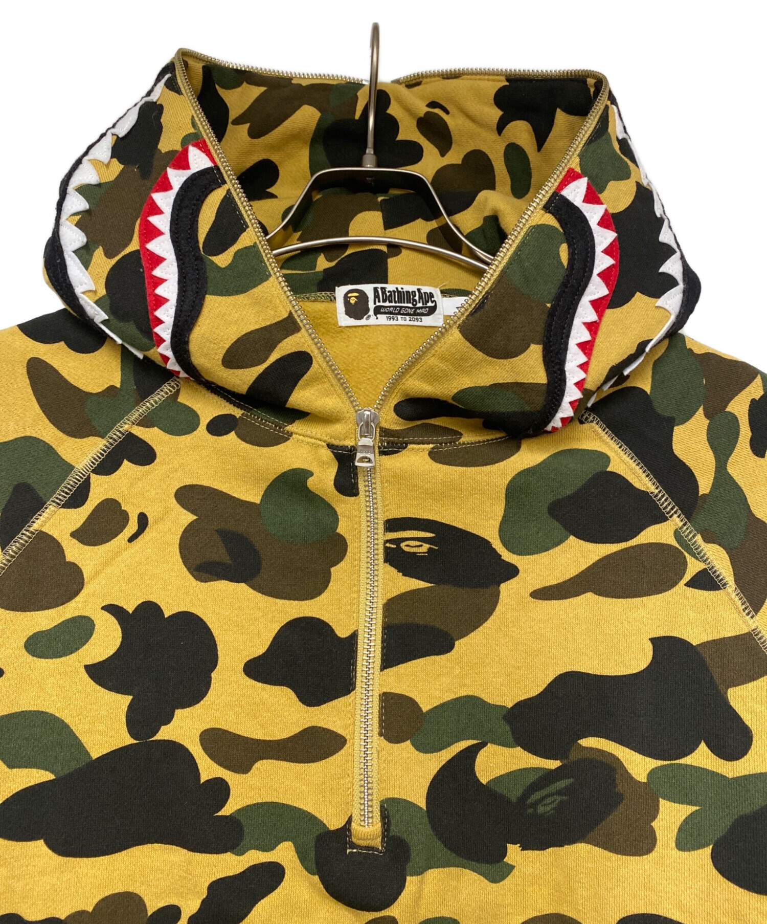 中古・古着通販】A BATHING APE (ア ベイシング エイプ) ハーフジップ