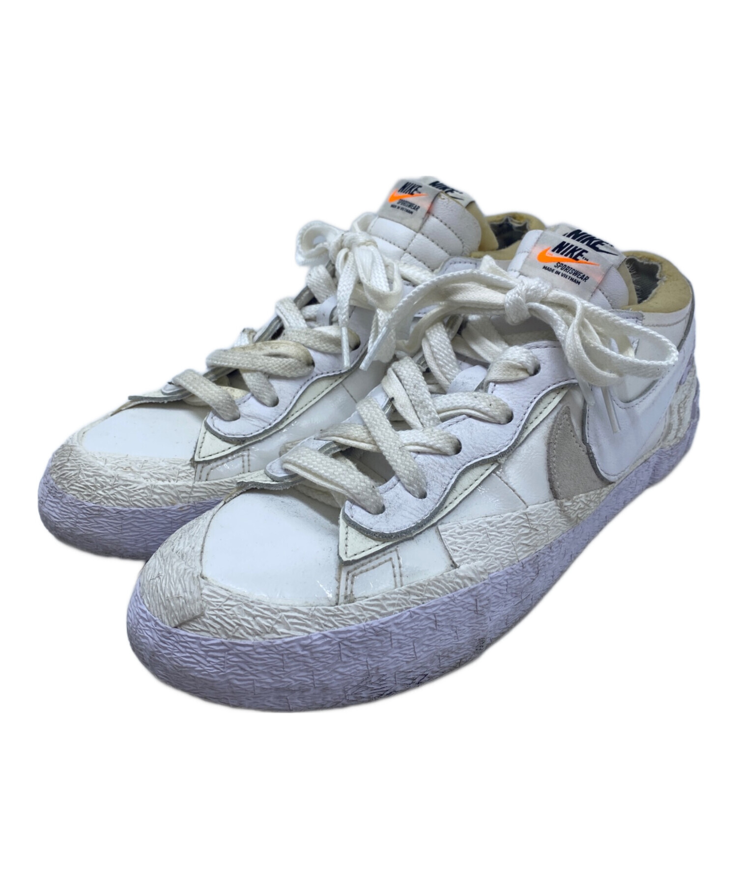 中古・古着通販】NIKE (ナイキ) sacai (サカイ) スニーカー ホワイト