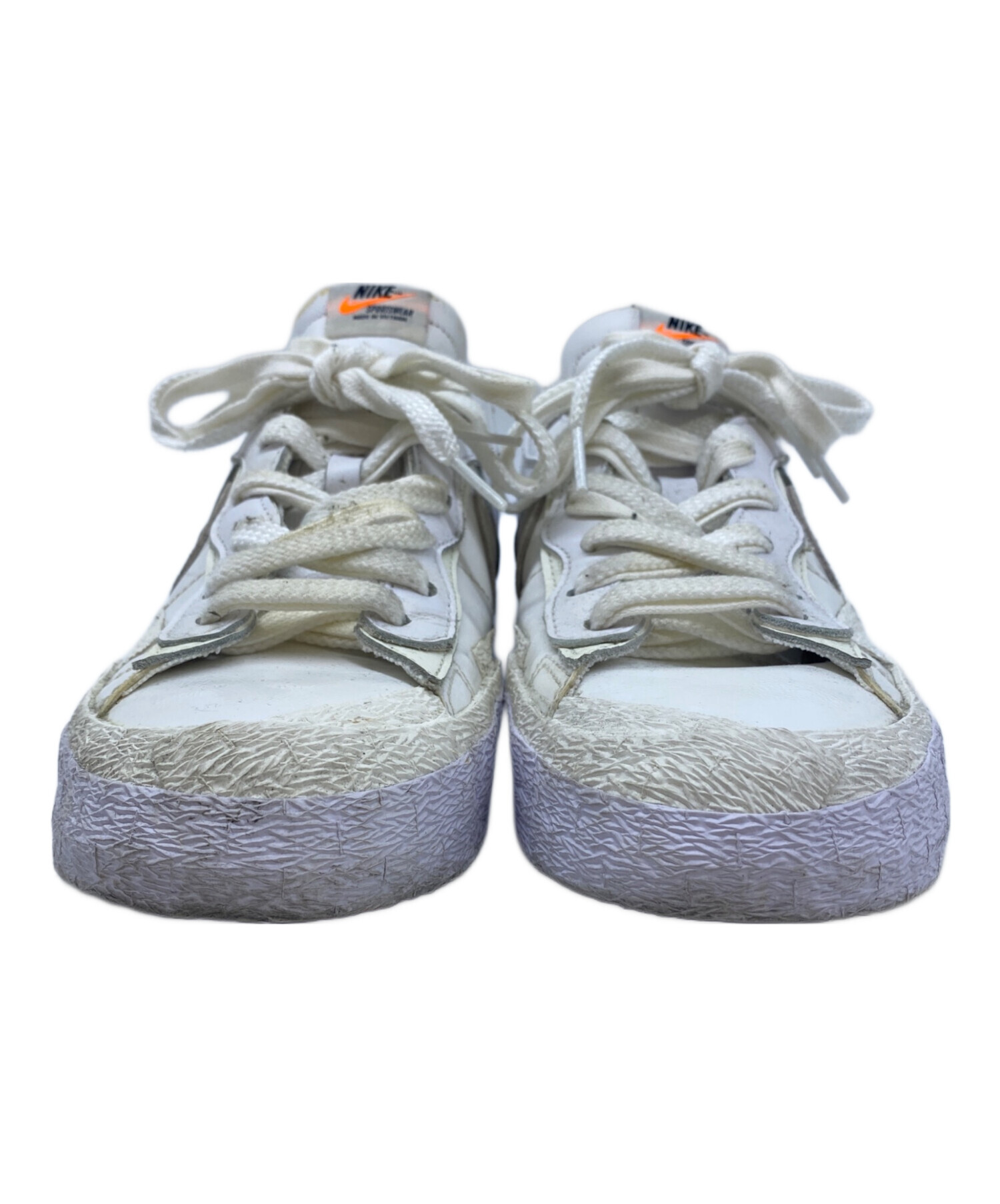 中古・古着通販】NIKE (ナイキ) sacai (サカイ) スニーカー ホワイト 